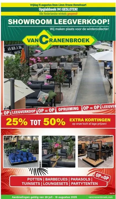 Van Cranenbroek van 28 juli tot 18 augustus 2025 - Folder pagina 
