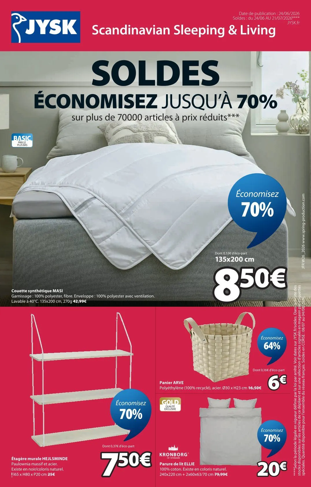 JYSK Catalogue du 24 juin au 21 juillet 2026 - Catalogue page 