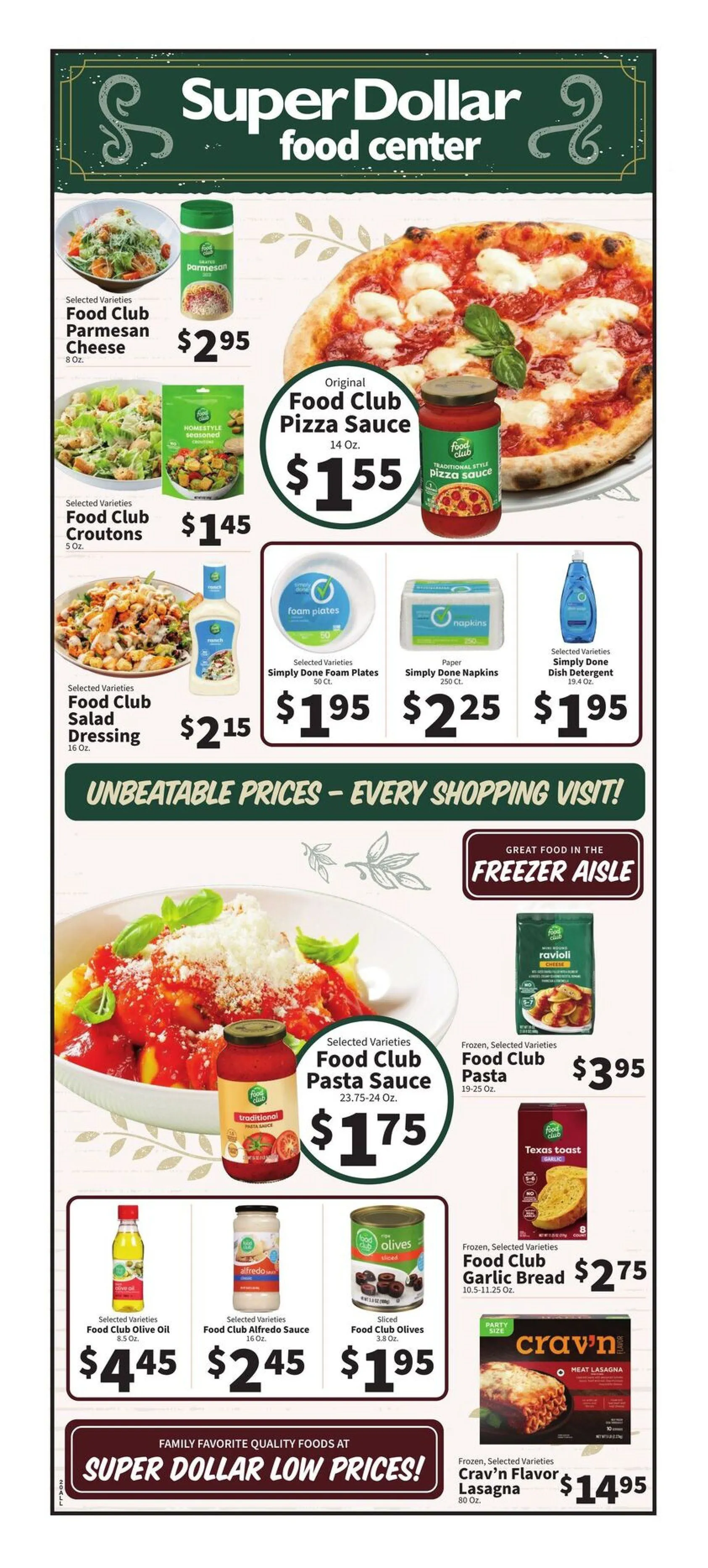 Weekly ad Super Dollar Food Center Sales from December 3 to December 9 2025 - Page 2