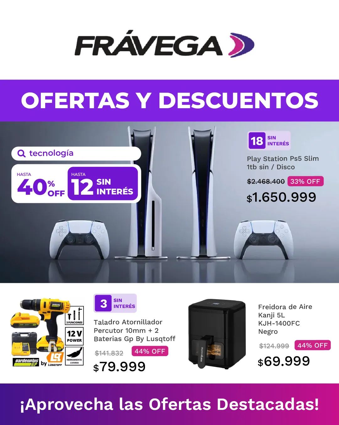 Ofertas de Frávega Ofertas y descuentos 22 de mayo al 5 de junio 2025 - Página 1 del catálogo