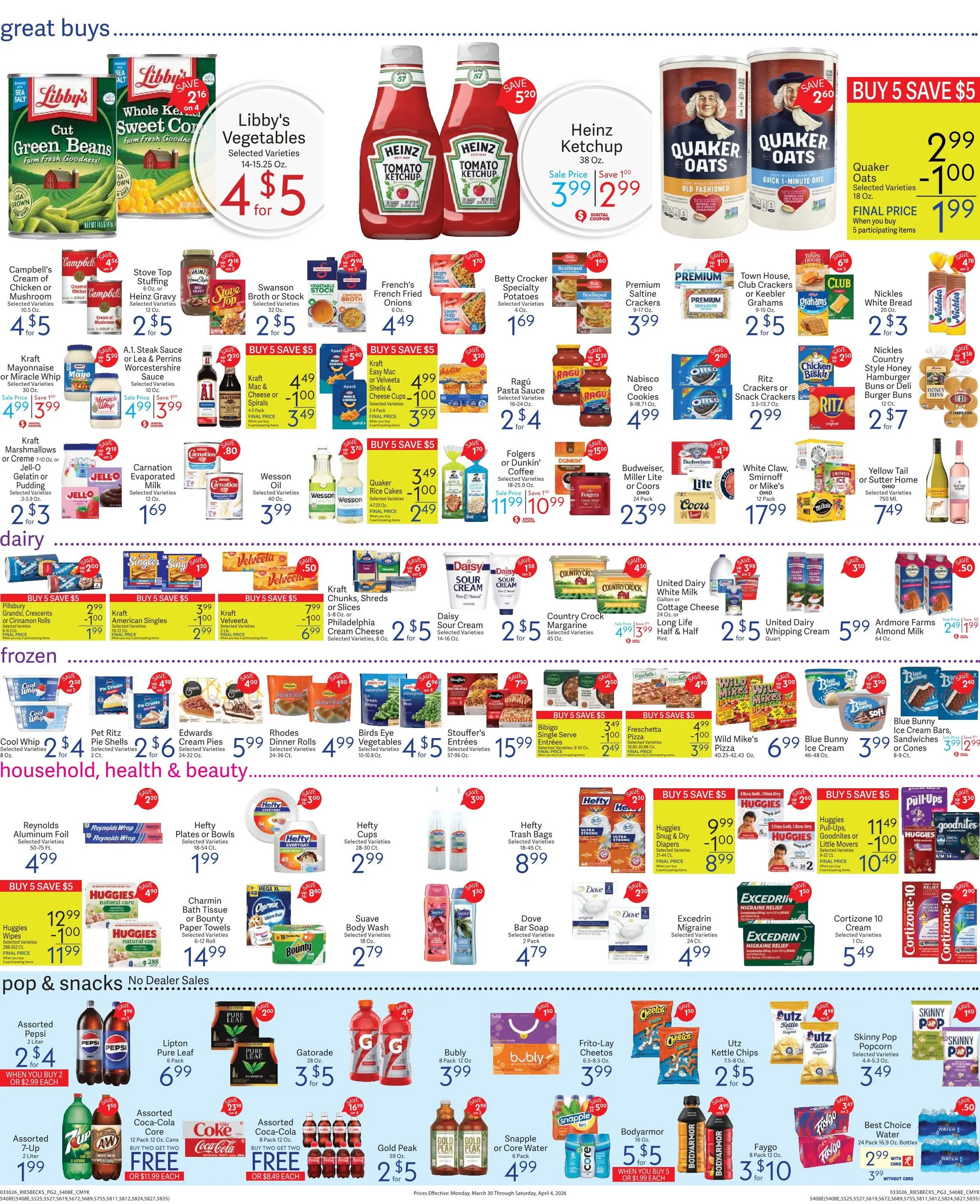 Weekly ad Riesbeck Sales from March 31 to April 4 2026 - Page 2