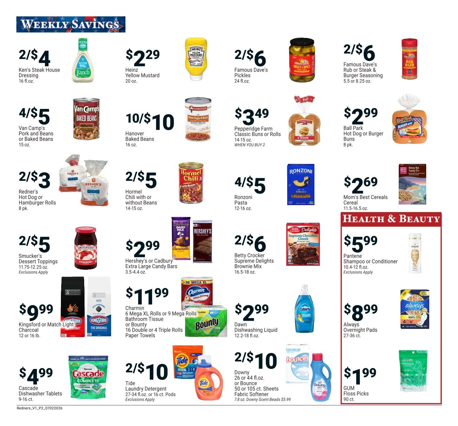 Weekly ad Redner's Market Sales from July 2 to July 8 2026 - Page 2