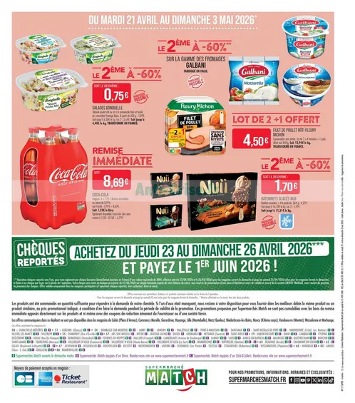 Catalogues Supermarché Match du 21 avril au 3 mai 2026 - Catalogue page 2