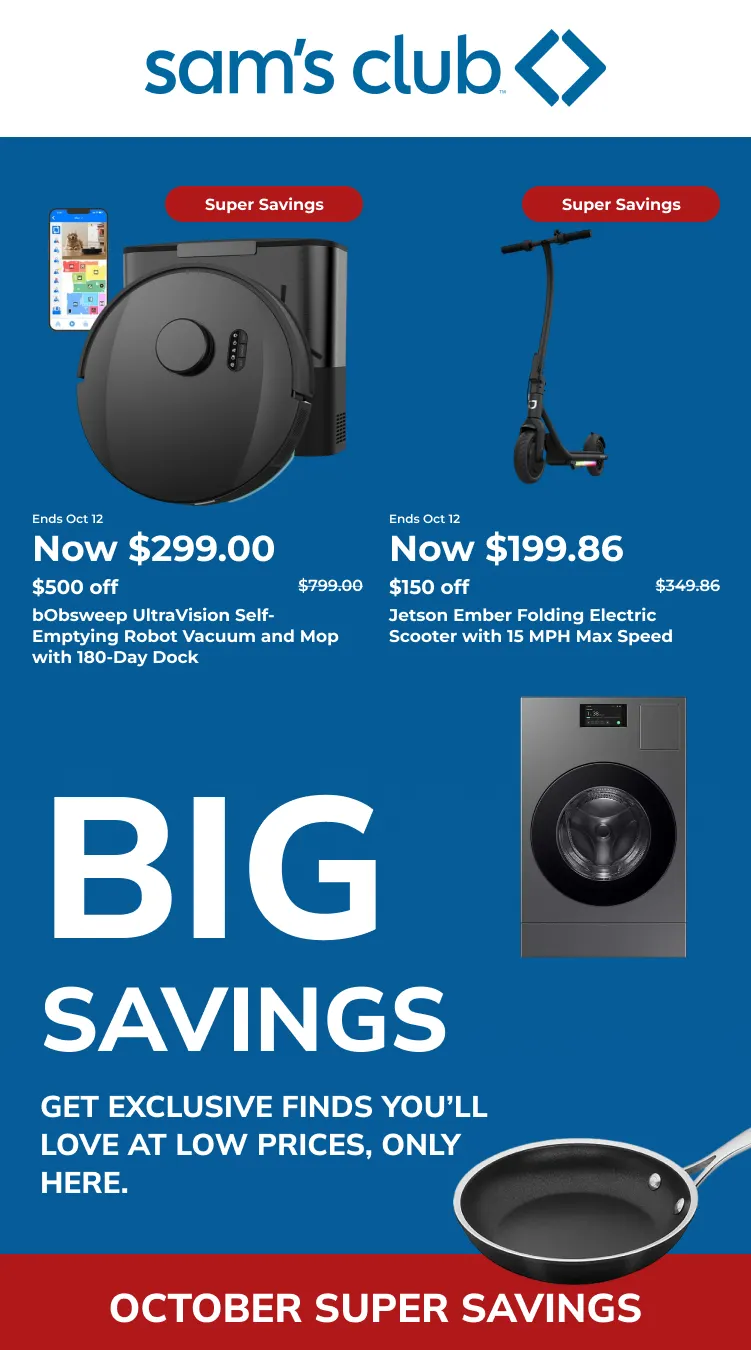 Weekly ad Big Savings from October 7 to October 31 2025 - Page 1
