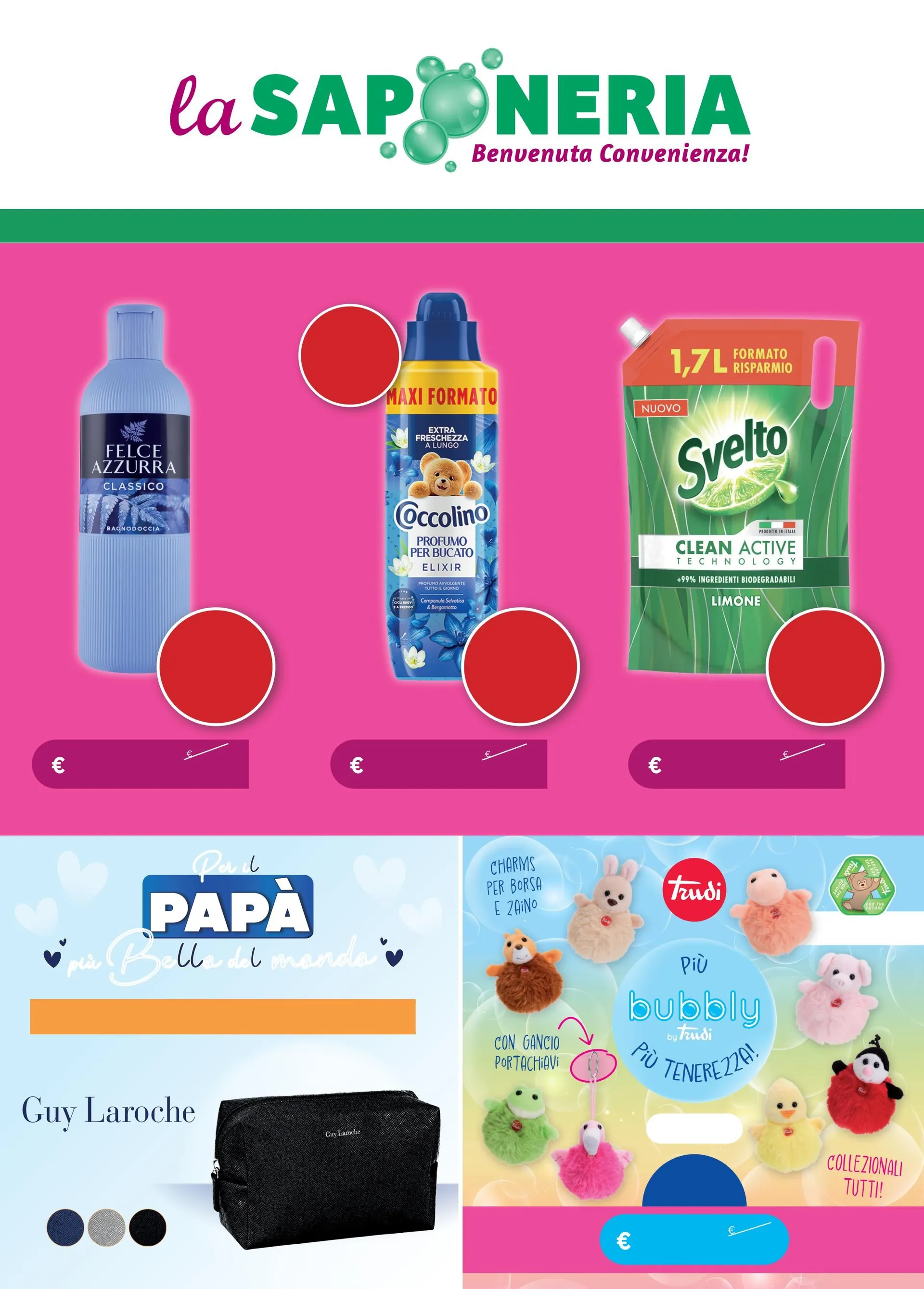Volantini La Saponeria da 30 marzo a 8 aprile di 2026 - Pagina del volantino 1