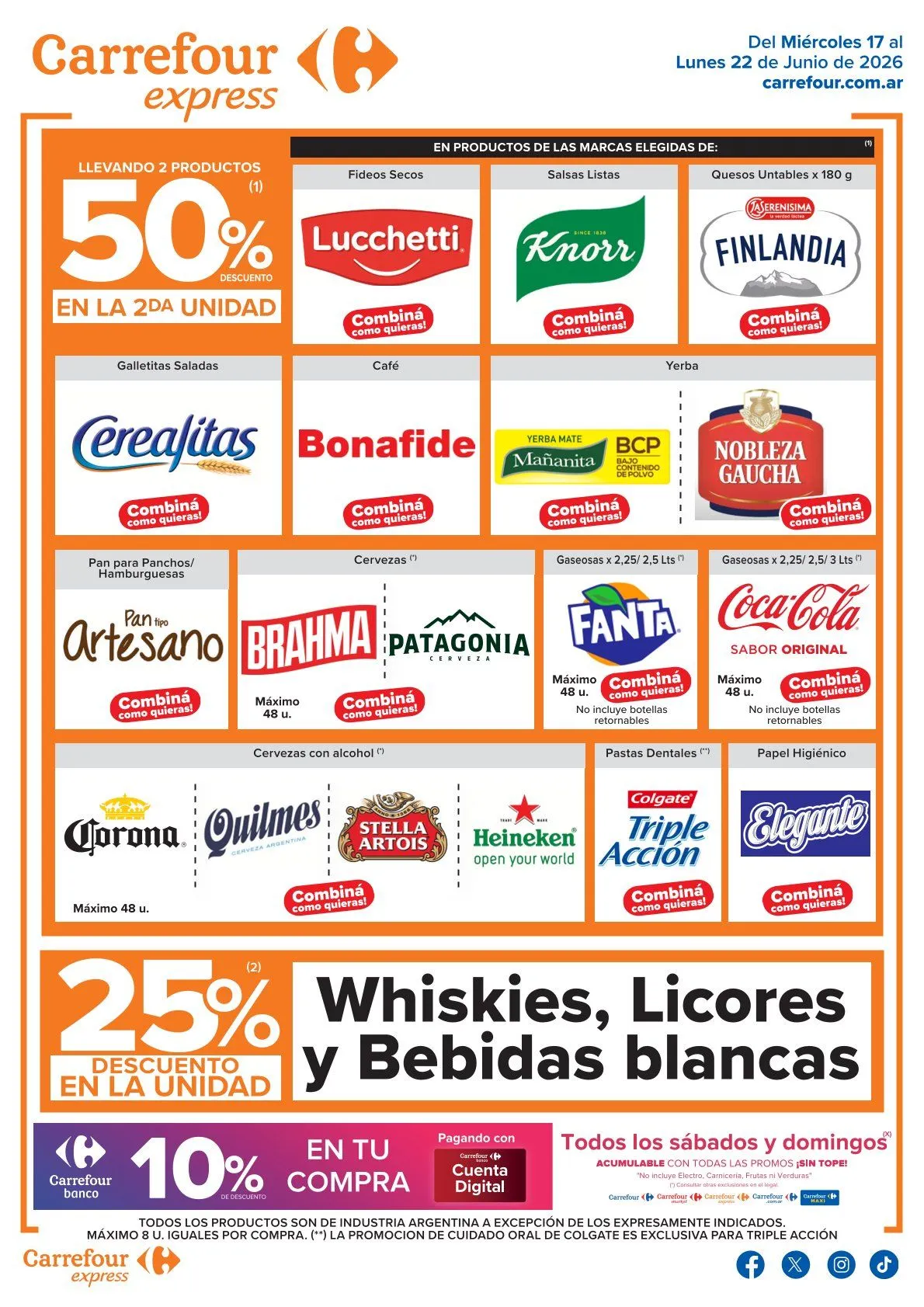 Ofertas de Carrefour Express Ofertas 17 de junio al 22 de junio 2026 - Página 2 del catálogo