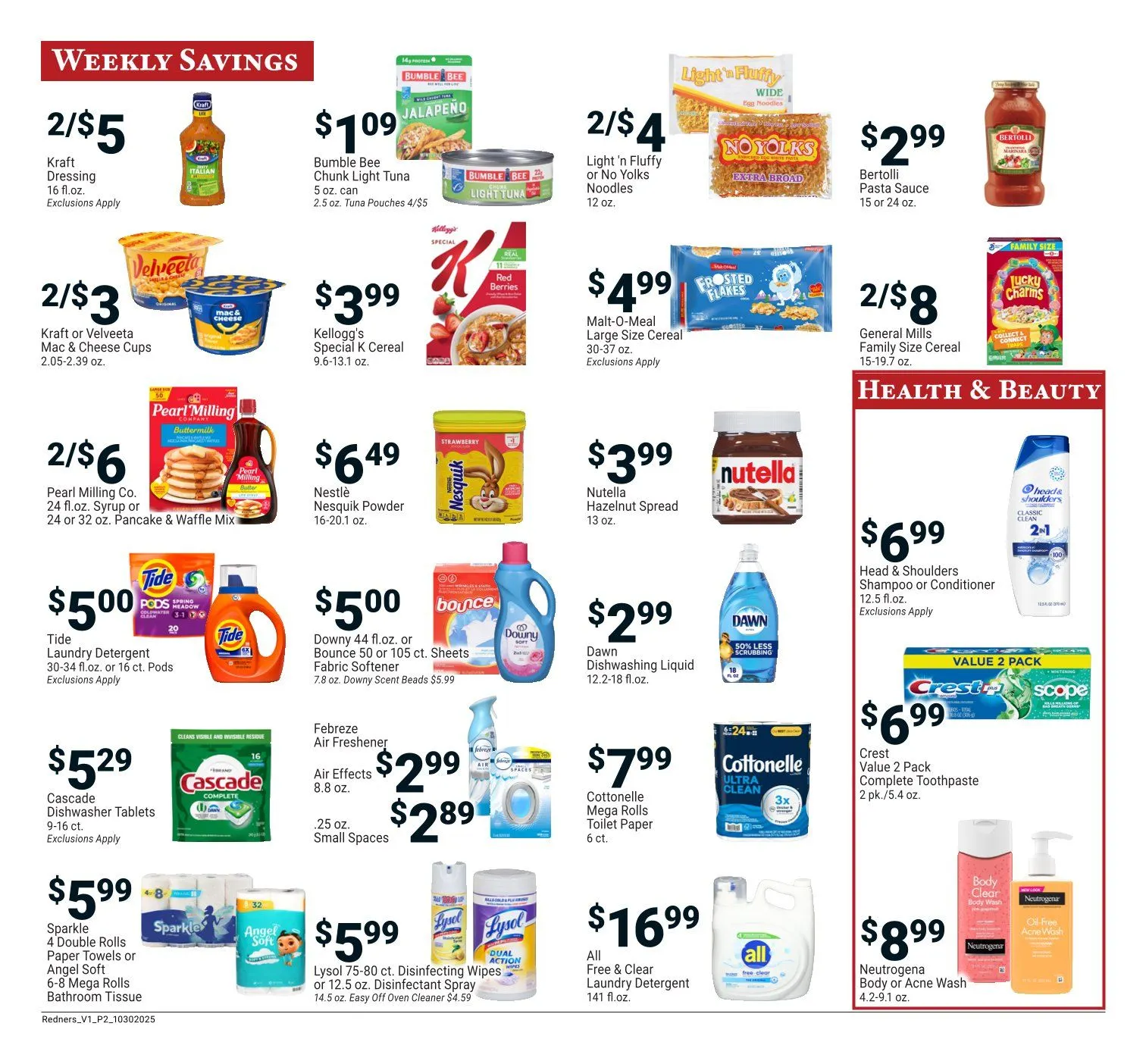 Weekly ad Redner's Market  Sales from October 30 to November 5 2025 - Page 2