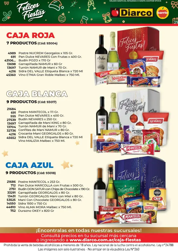 Ofertas de Diarco Ofertas 11 de noviembre al 31 de diciembre 2024 - Página 1 del catálogo