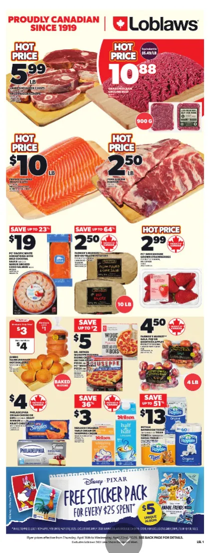 Loblaws Sales from April 16 to April 22 2026 - flyer page 2