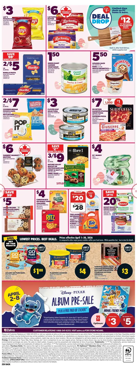 Zehrs  from April 2 to April 8 2026 - flyer page 2