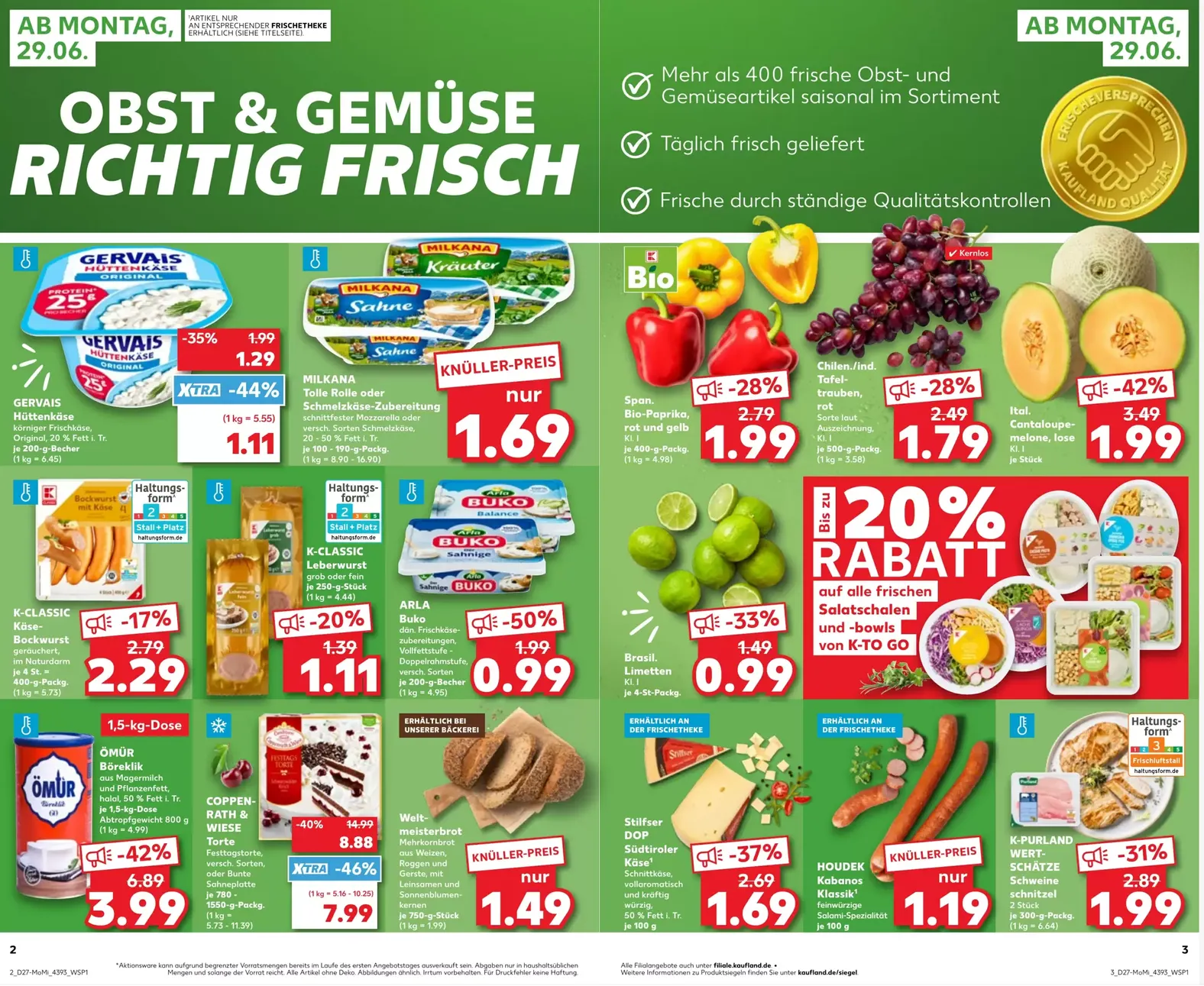 Kaufland Duitsland folders van 29 juni tot 1 juli 2026 - Folder pagina 2