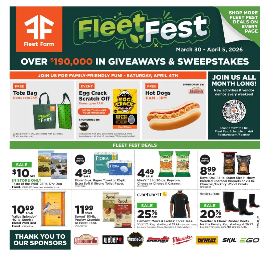 Weekly ad Fleet Farm Sales from March 30 to April 5 2026 - Page 2