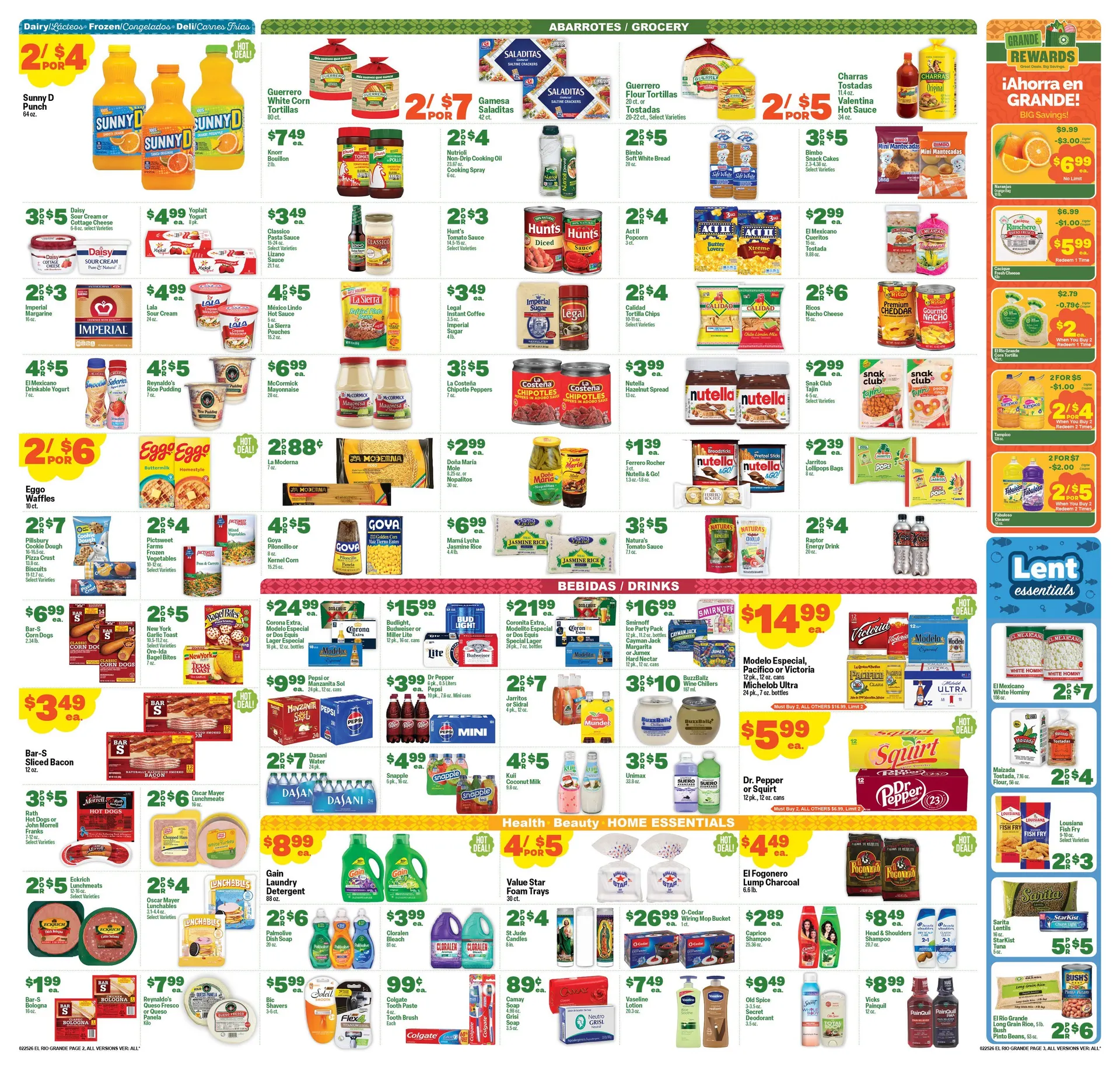 Weekly ad El Rio Grande Sales from February 25 to March 3 2026 - Page 2