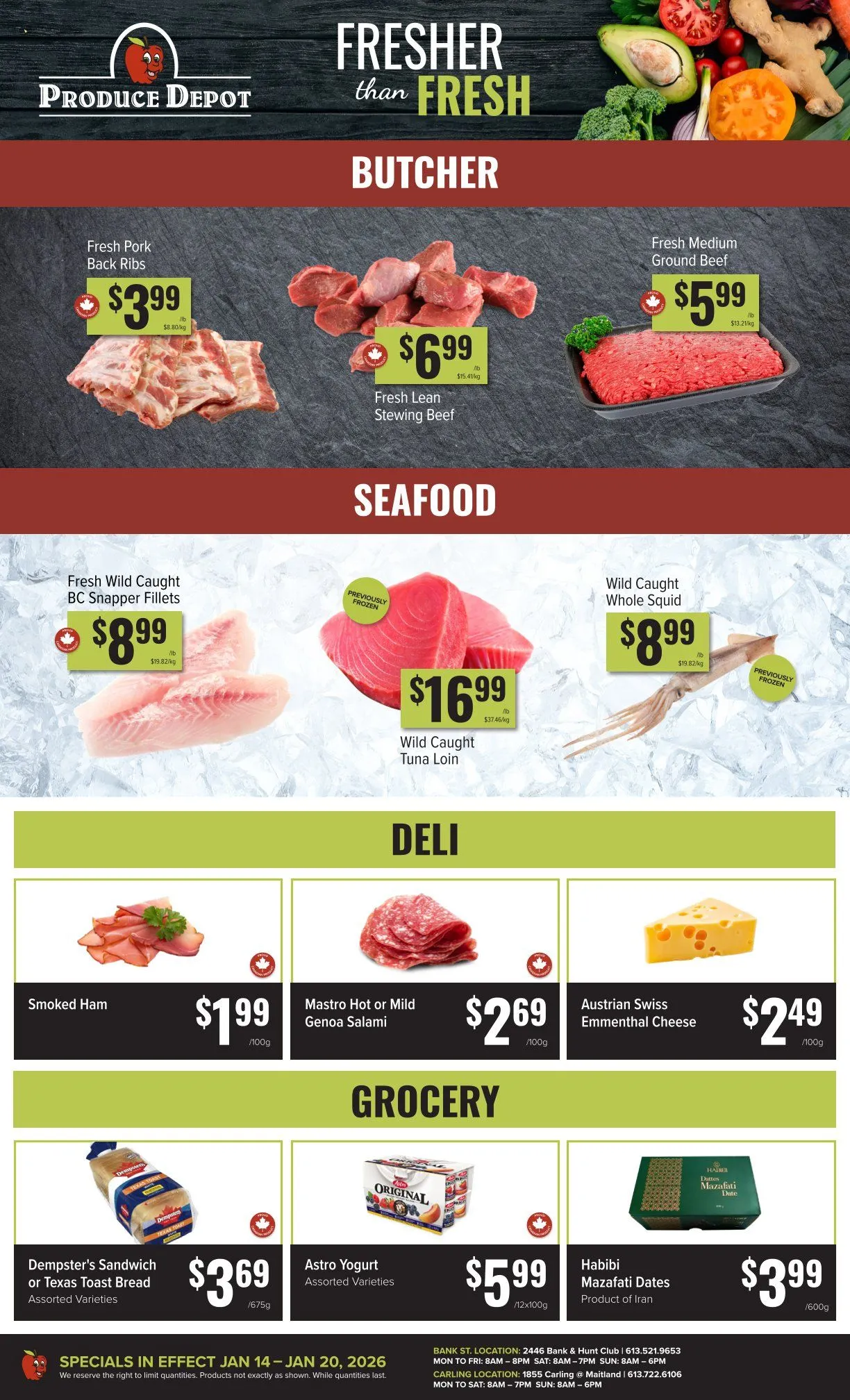  Produce Depot flyers from January 14 to January 21 2026 - flyer page 2