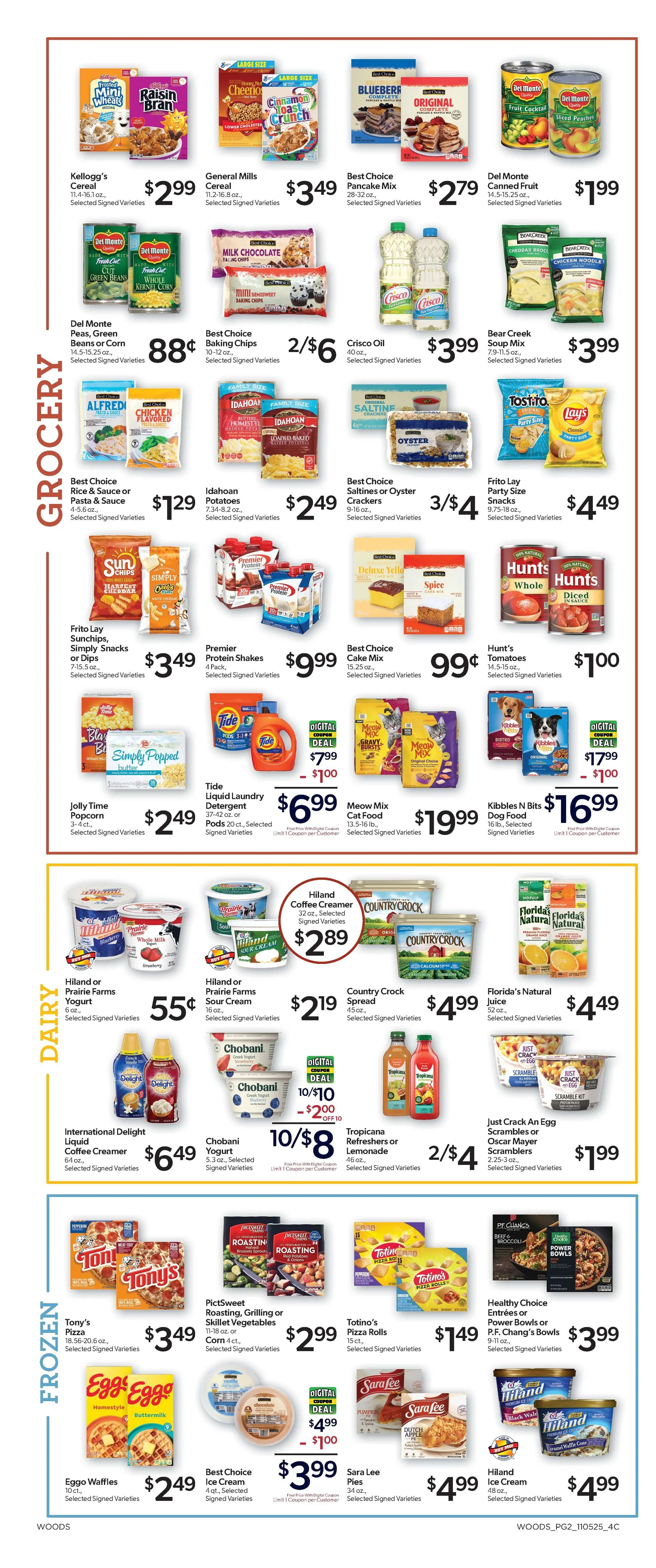 Weekly ad Woods Supermarket Sales from November 5 to November 11 2025 - Page 2