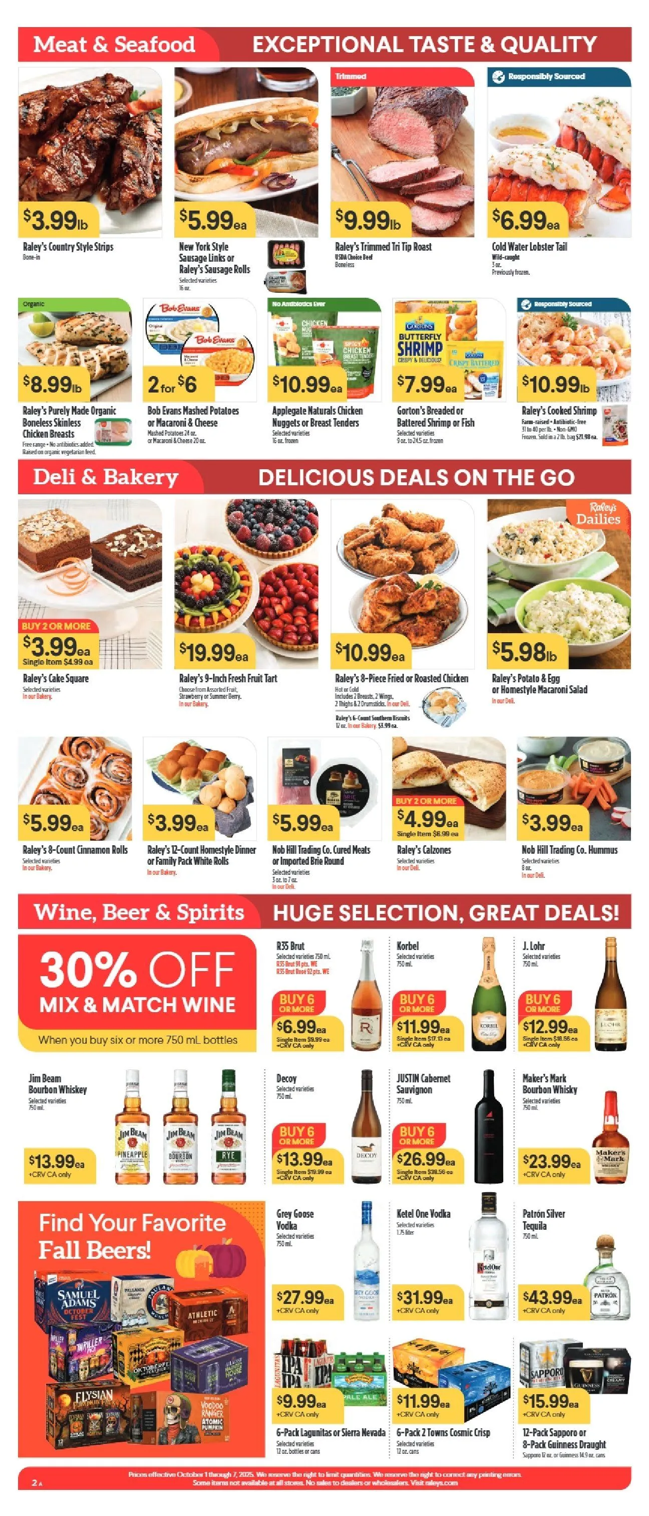 Weekly ad Nob Hill Sales from October 1 to October 7 2025 - Page 2
