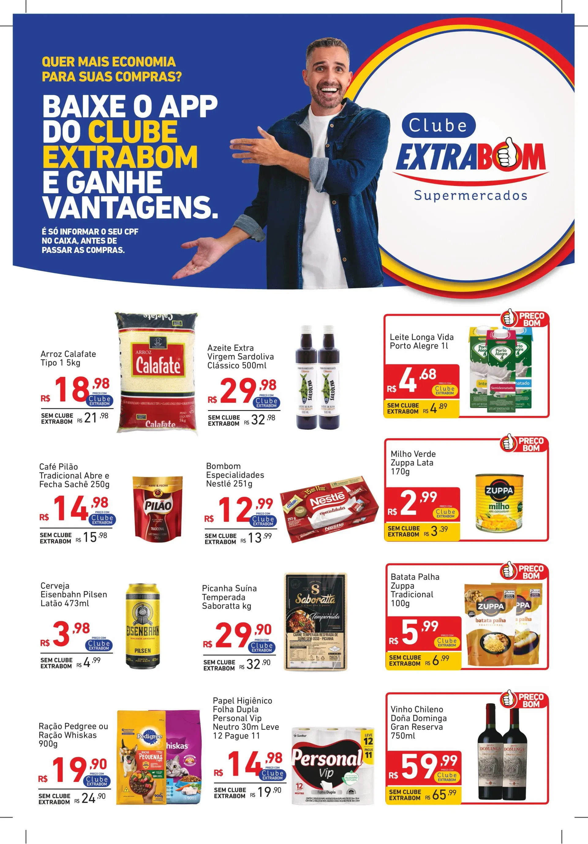 Encarte de Extrabom Folhetos 5 de maio até 10 de maio 2025 - Pagina 1