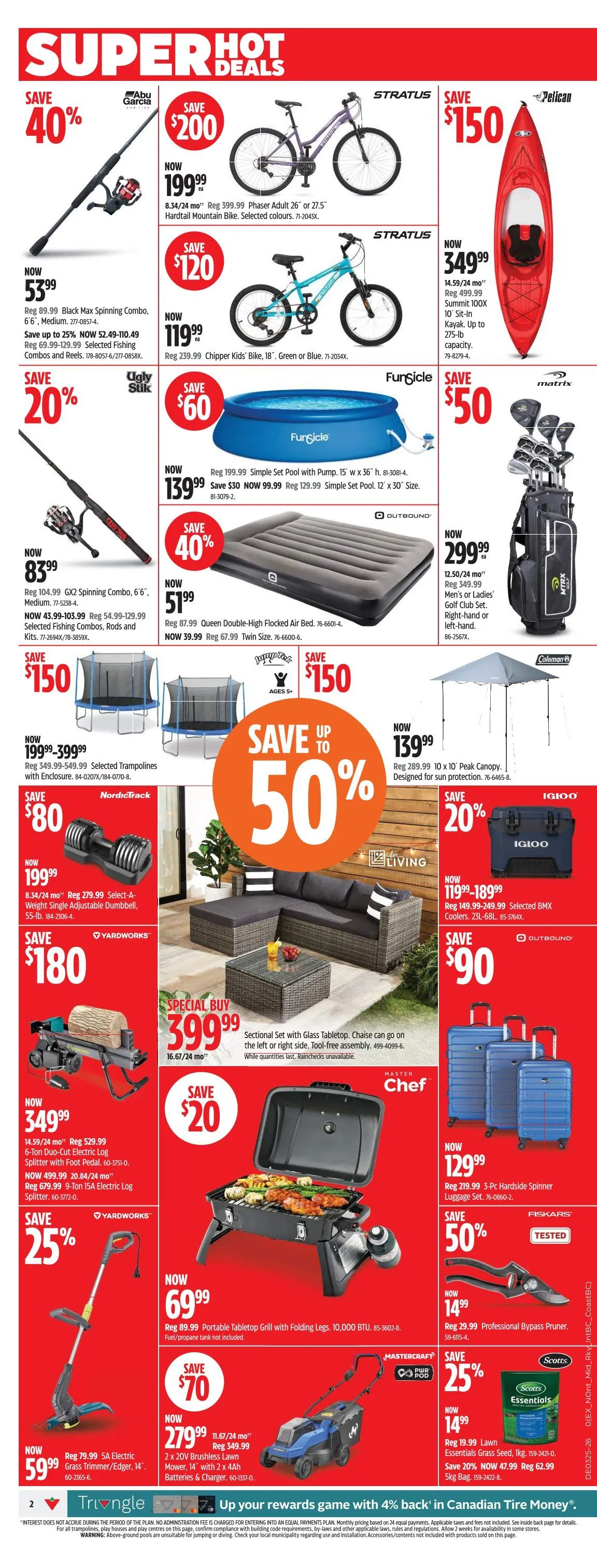 Canadian Tire Sales from June 18 to June 28 2026 - flyer page 2