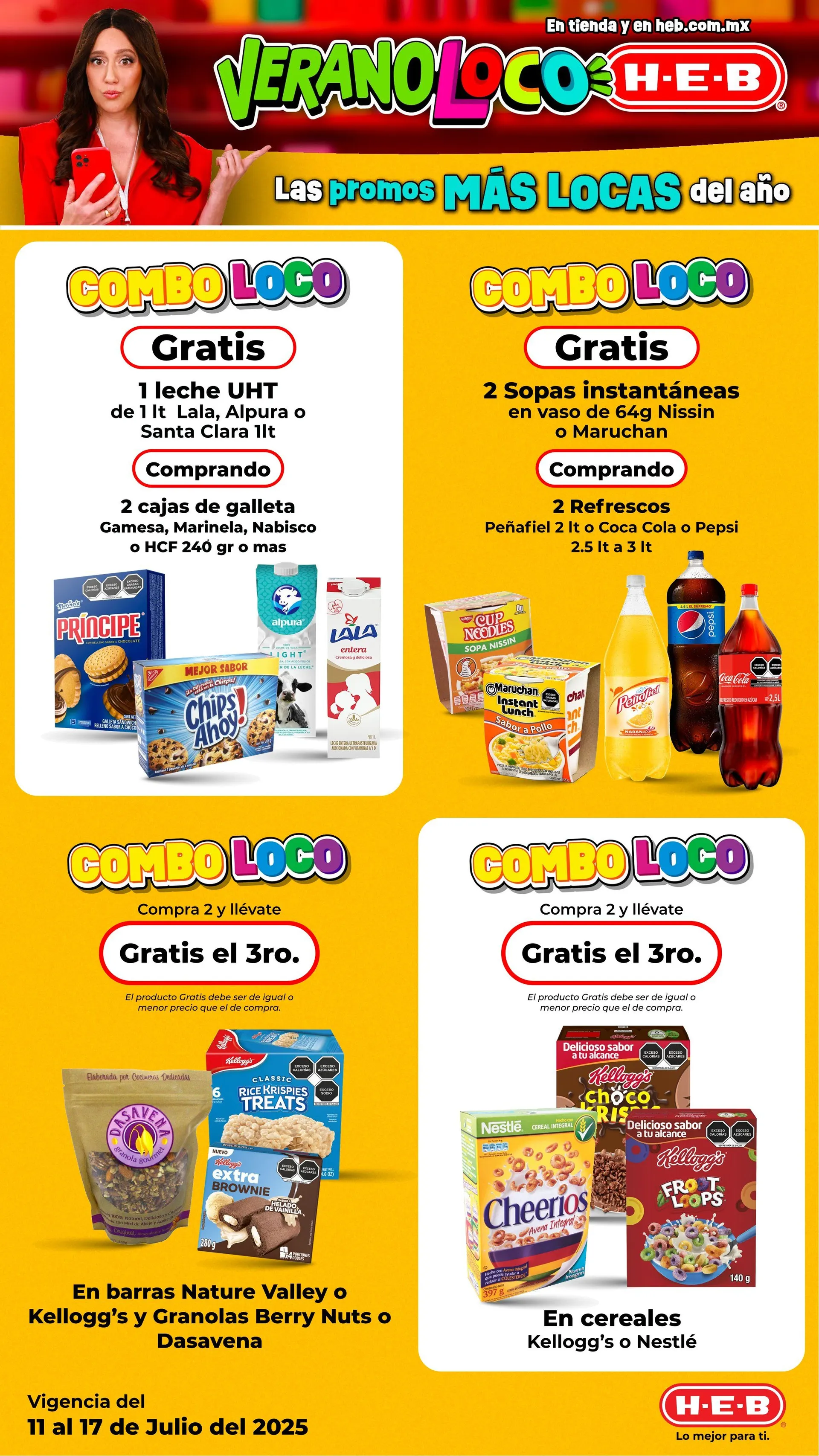 Catálogo de H-E-B Folletos 11 de julio al 17 de julio 2025 - Pagina 2