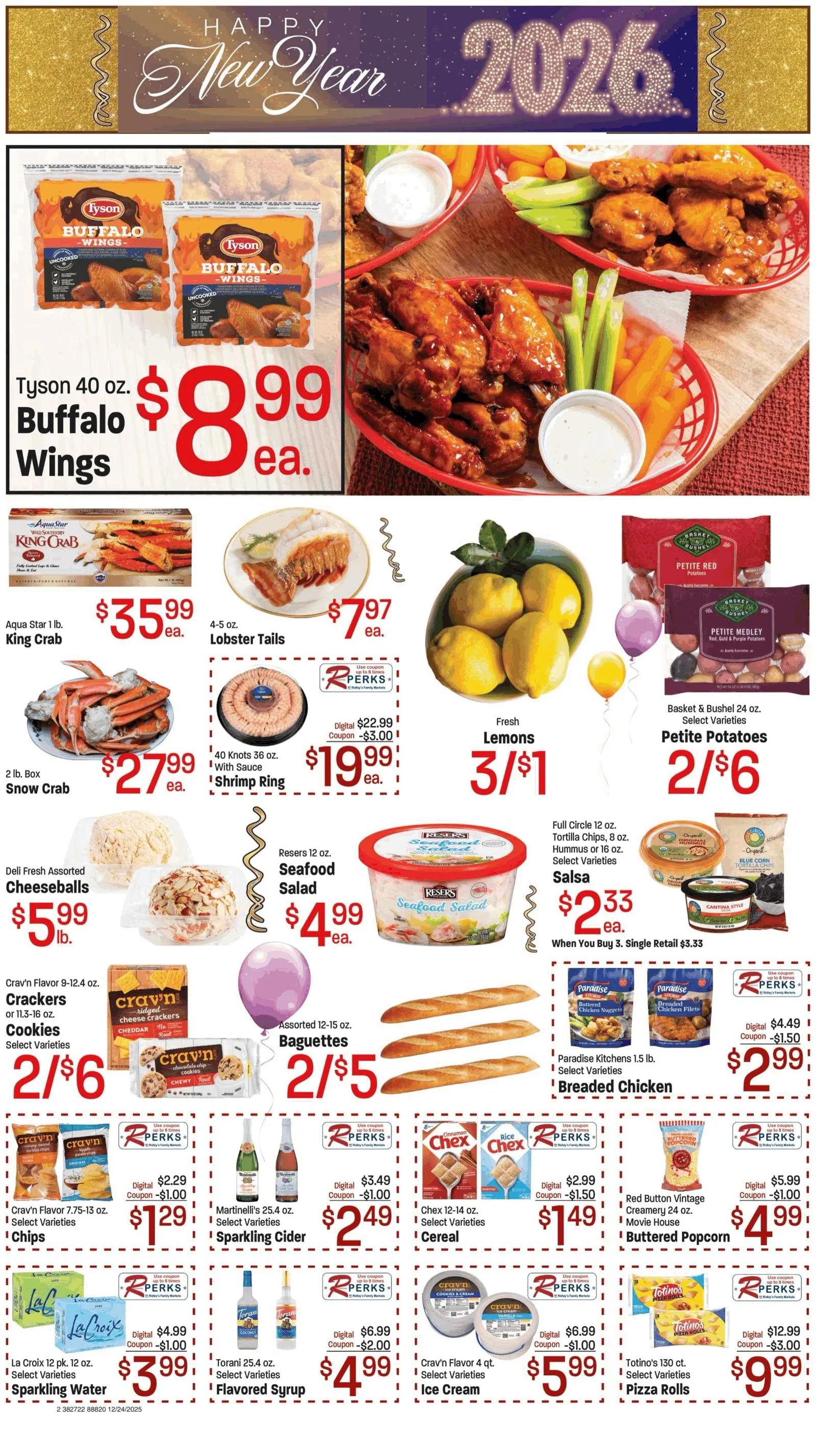Weekly ad Ridley's Family Markets Sales from December 26 to January 5 2026 - Page 2