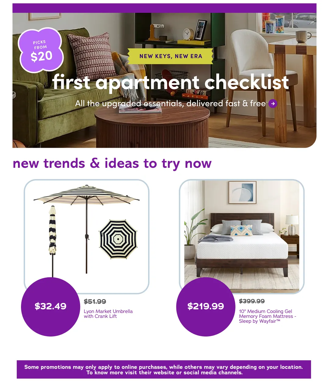 Weekly ad Wayfair Sales from July 17 to July 31 2026 - Page 2