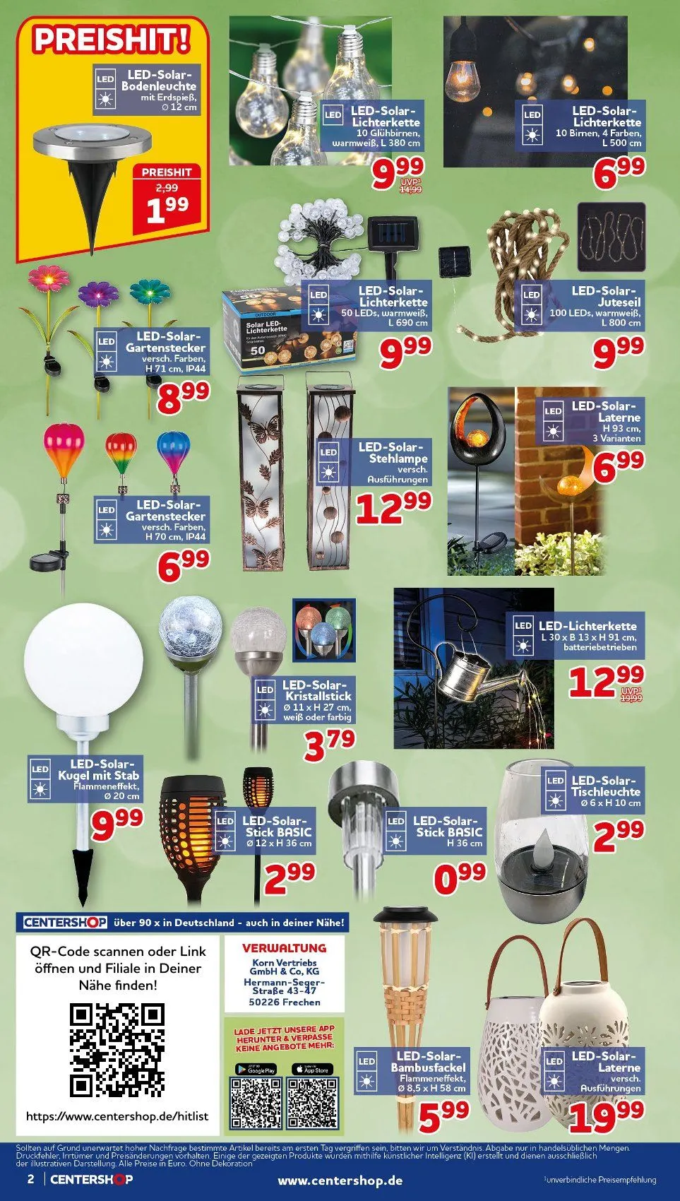CENTERSHOP Angebote von 26. Mai bis 30. Mai 2026 - Prospekt seite 2