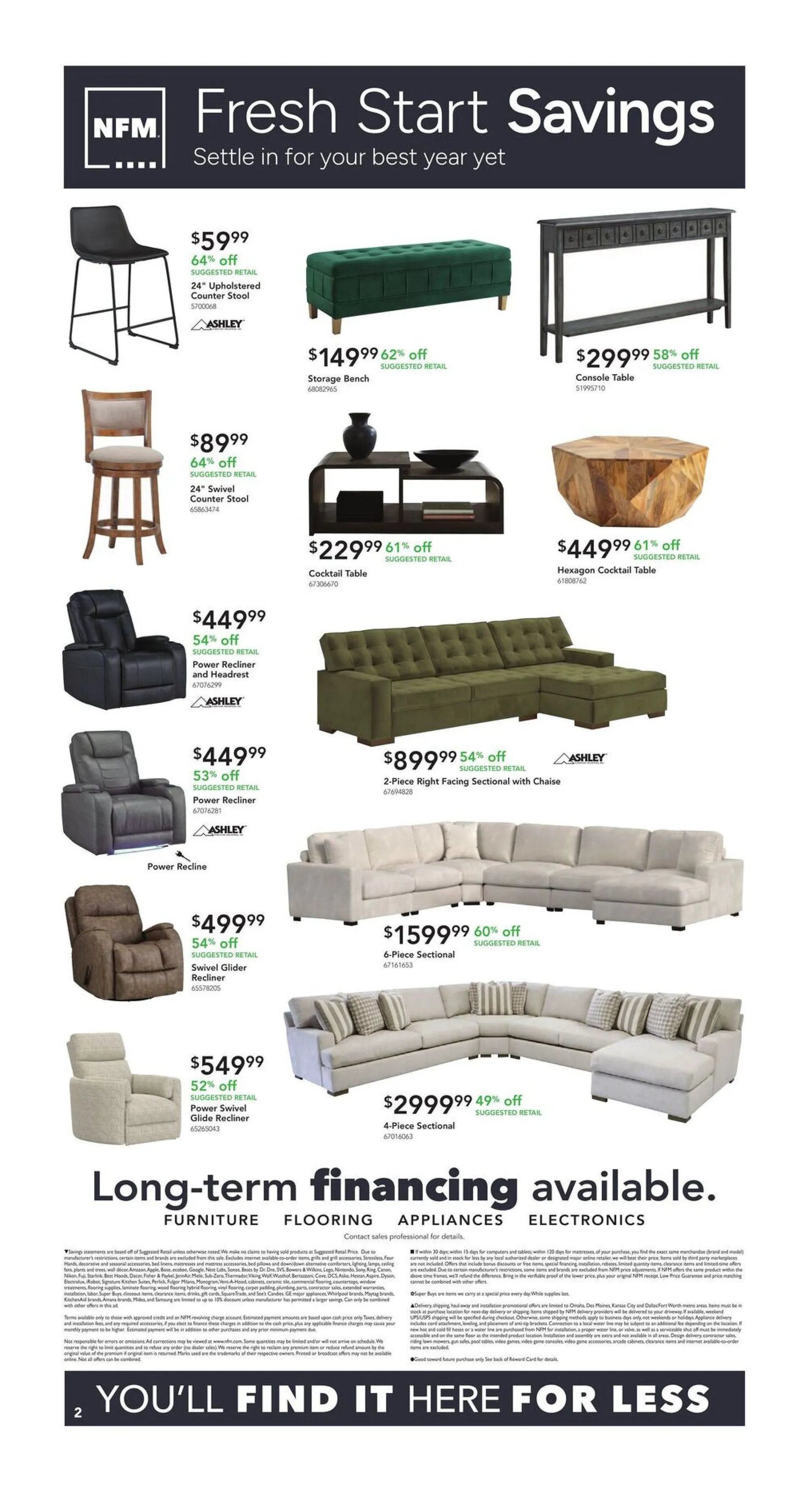 Weekly ad Nebraska Furniture Mart Sales from January 7 to January 13 2026 - Page 2