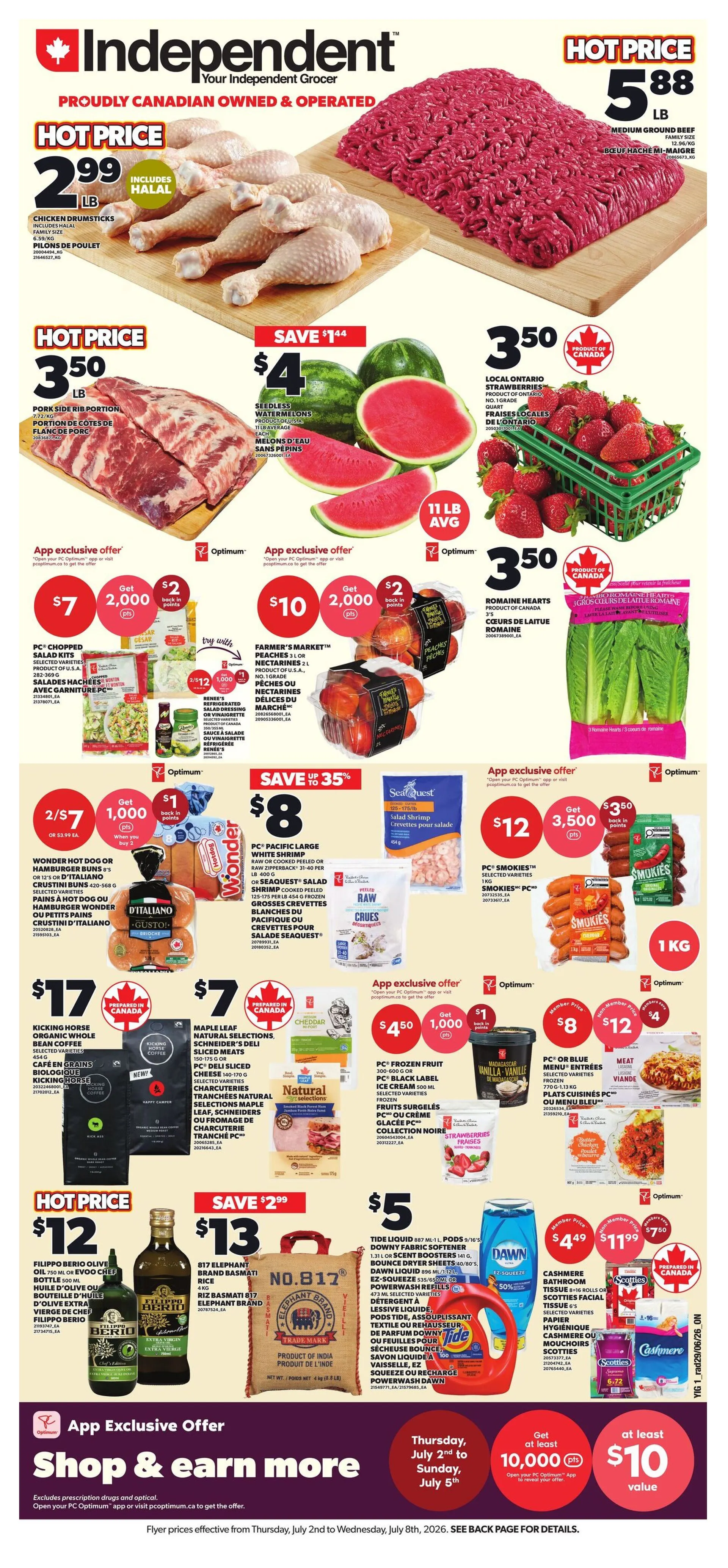 Independent Sales from July 2 to July 8 2026 - flyer page 2
