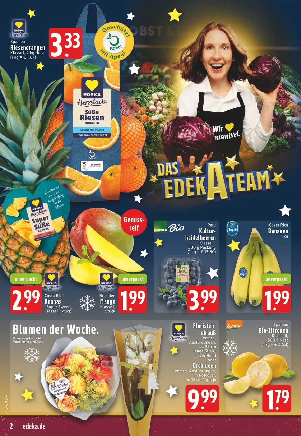 Edeka Angebote von 13. Dezember bis 20. Dezember 2025 - Prospekt seite 2