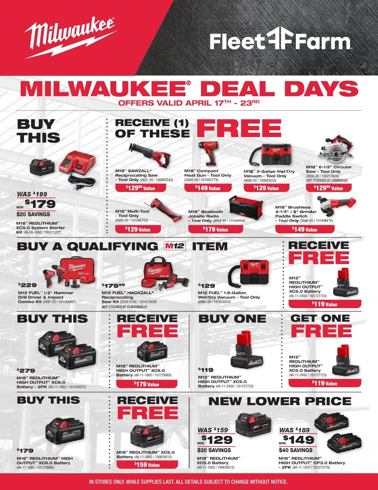 Weekly ad Fleet Farm Deals from April 17 to April 23 2025 - Page 2