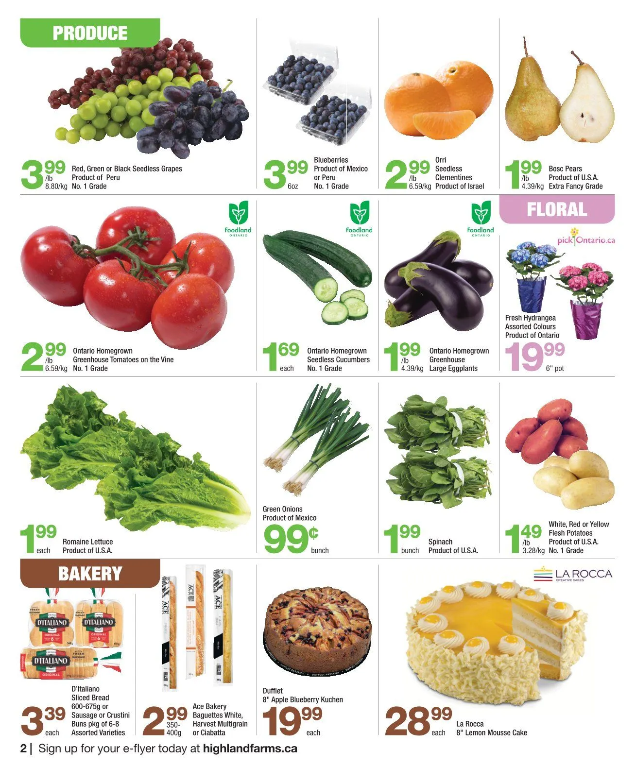 Highland Farms from April 9 to April 22 2026 - flyer page 2