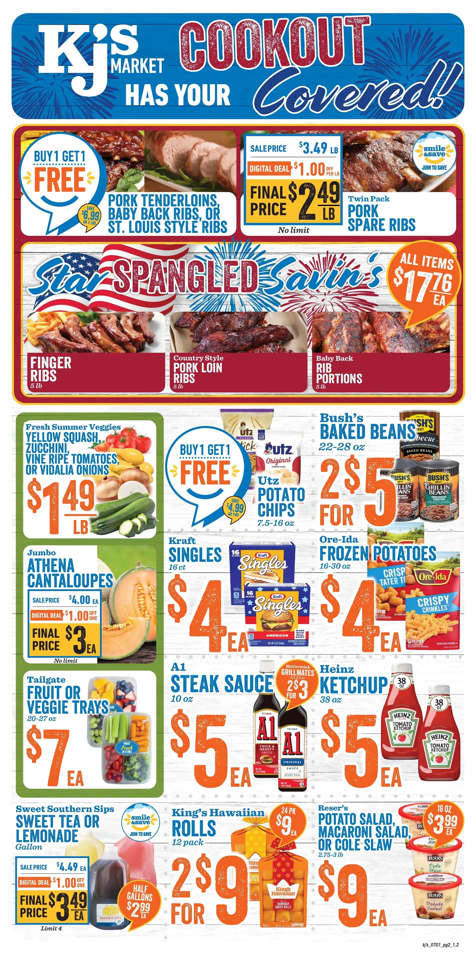 Weekly ad KJ´s Market Sales from July 1 to July 8 2026 - Page 2