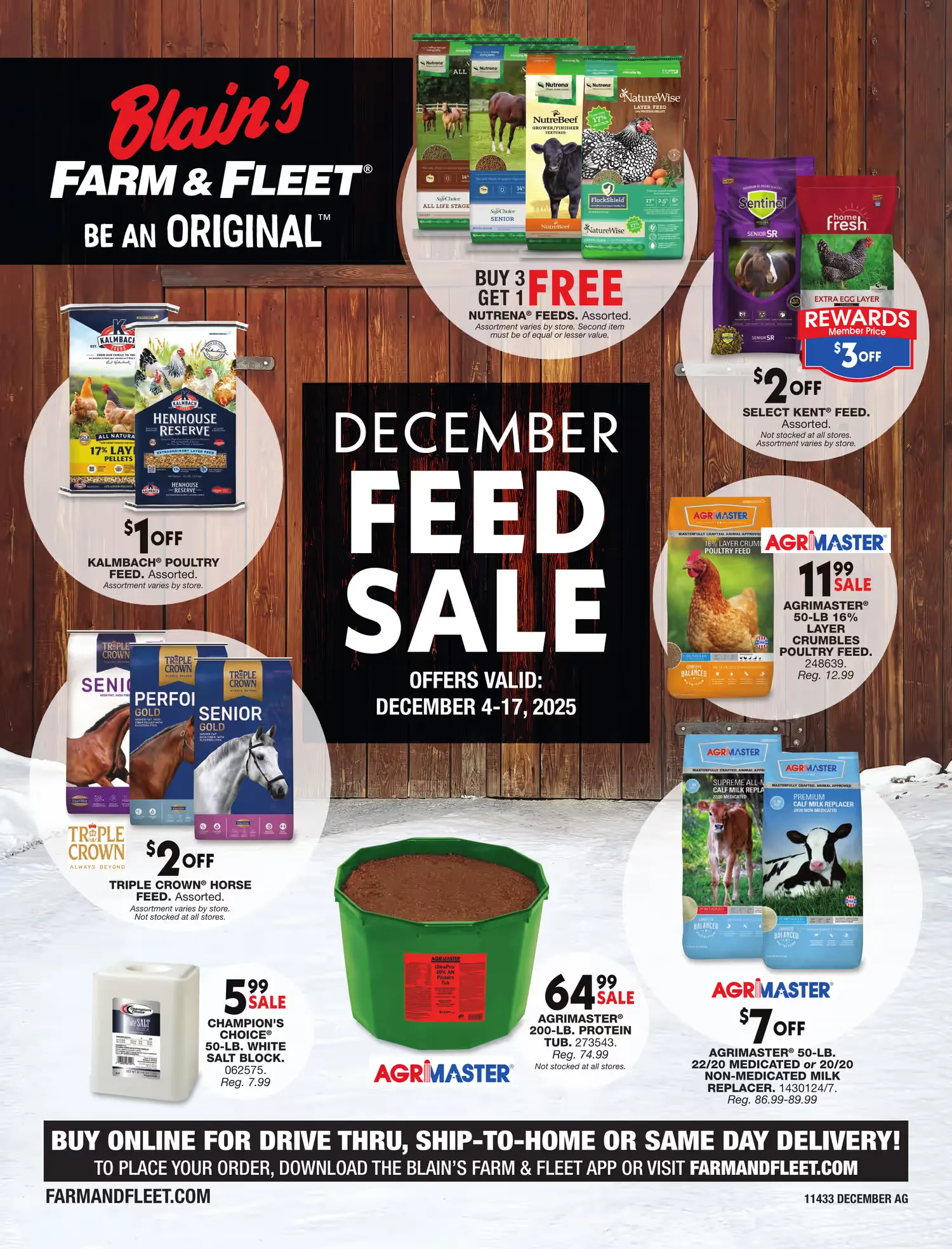 Weekly ad Blain's Farm & Fleet Sales from December 4 to December 17 2025 - Page 