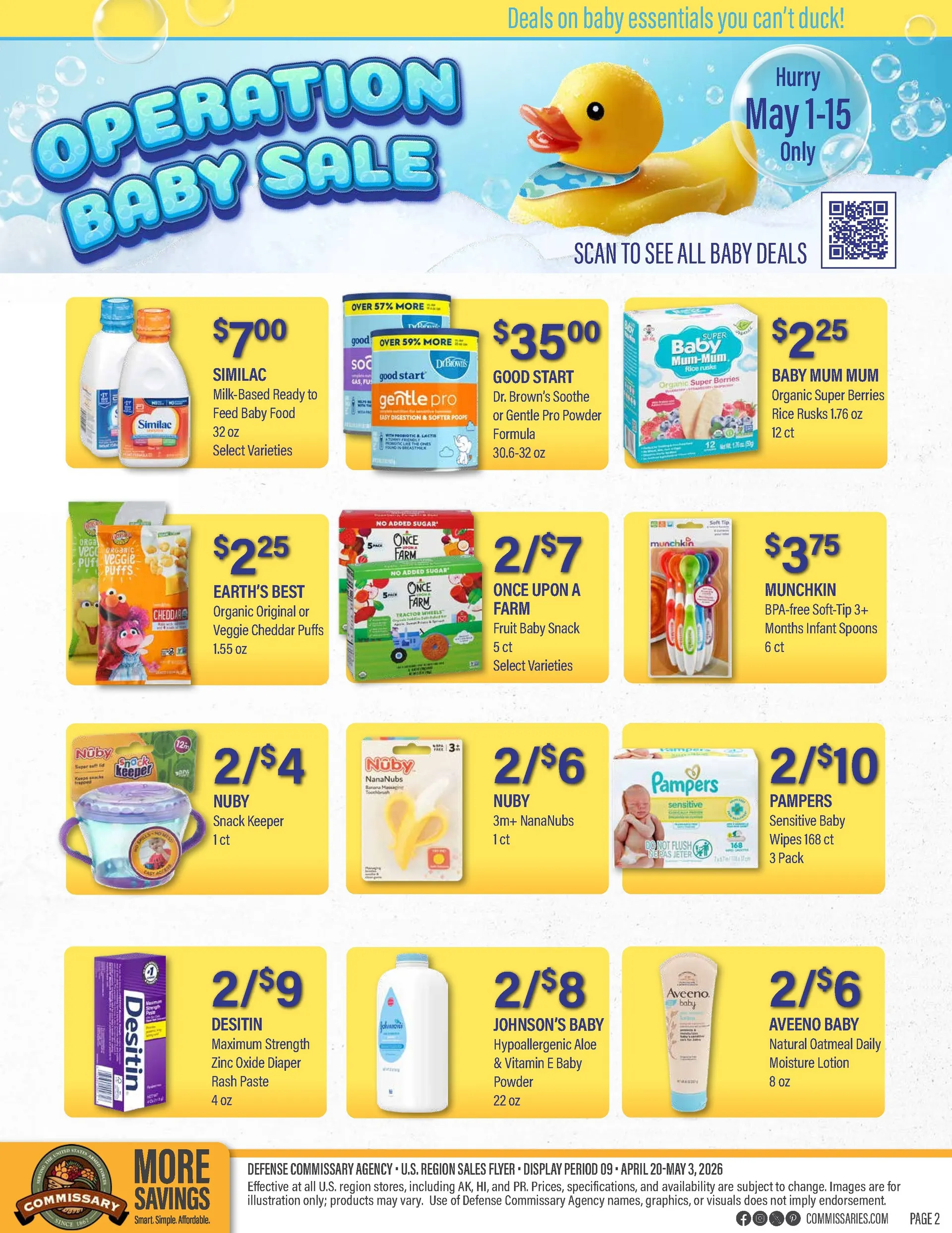 Weekly ad  Commissary Sales from April 20 to May 3 2026 - Page 2