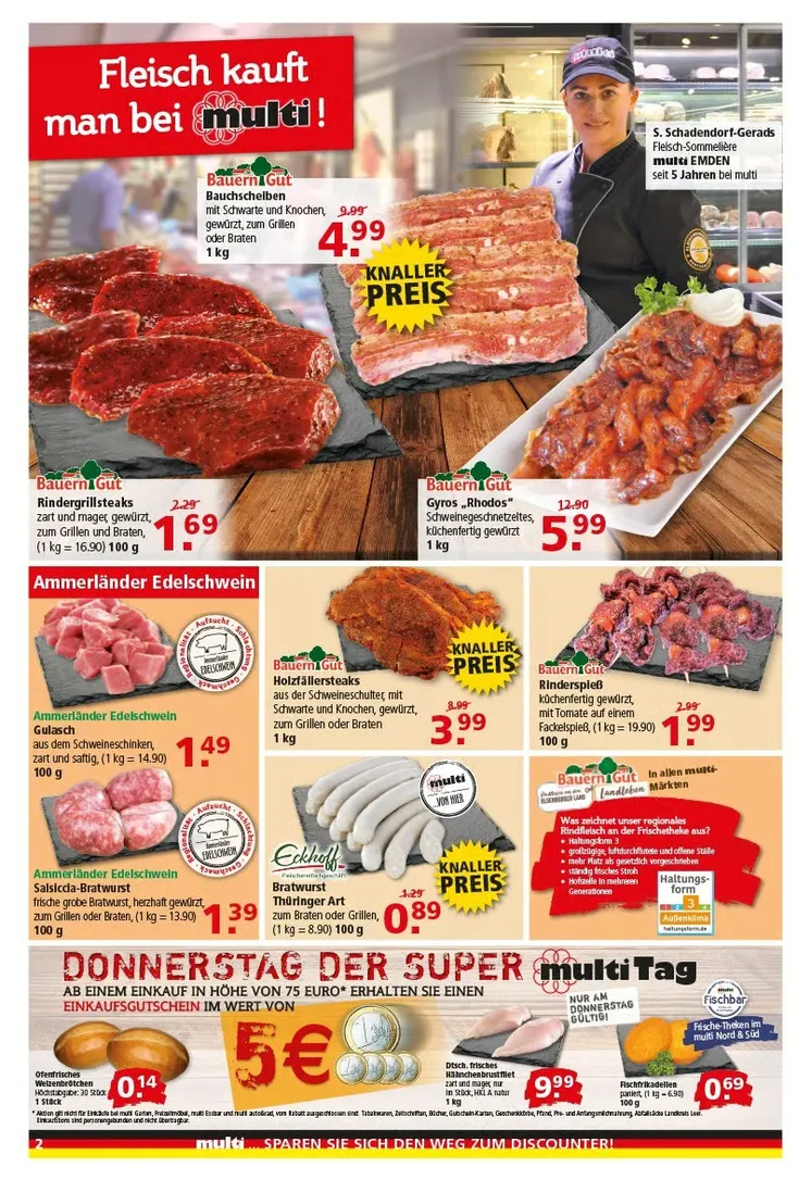  Multi Markt Angebote von 15. Juni bis 20. Juni 2026 - Prospekt seite 2