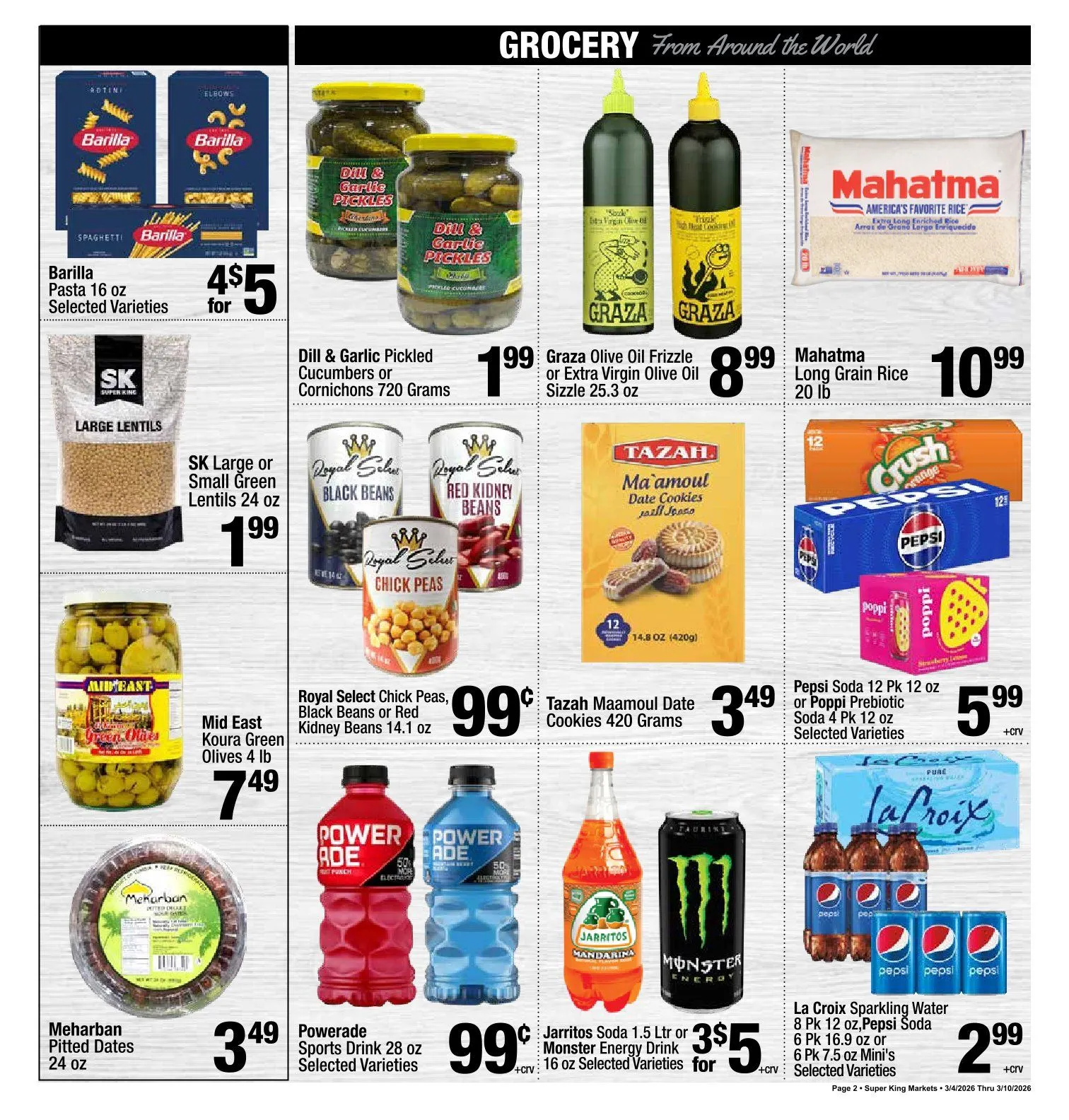 Weekly ad Super King Markets Sales from March 4 to March 10 2026 - Page 2