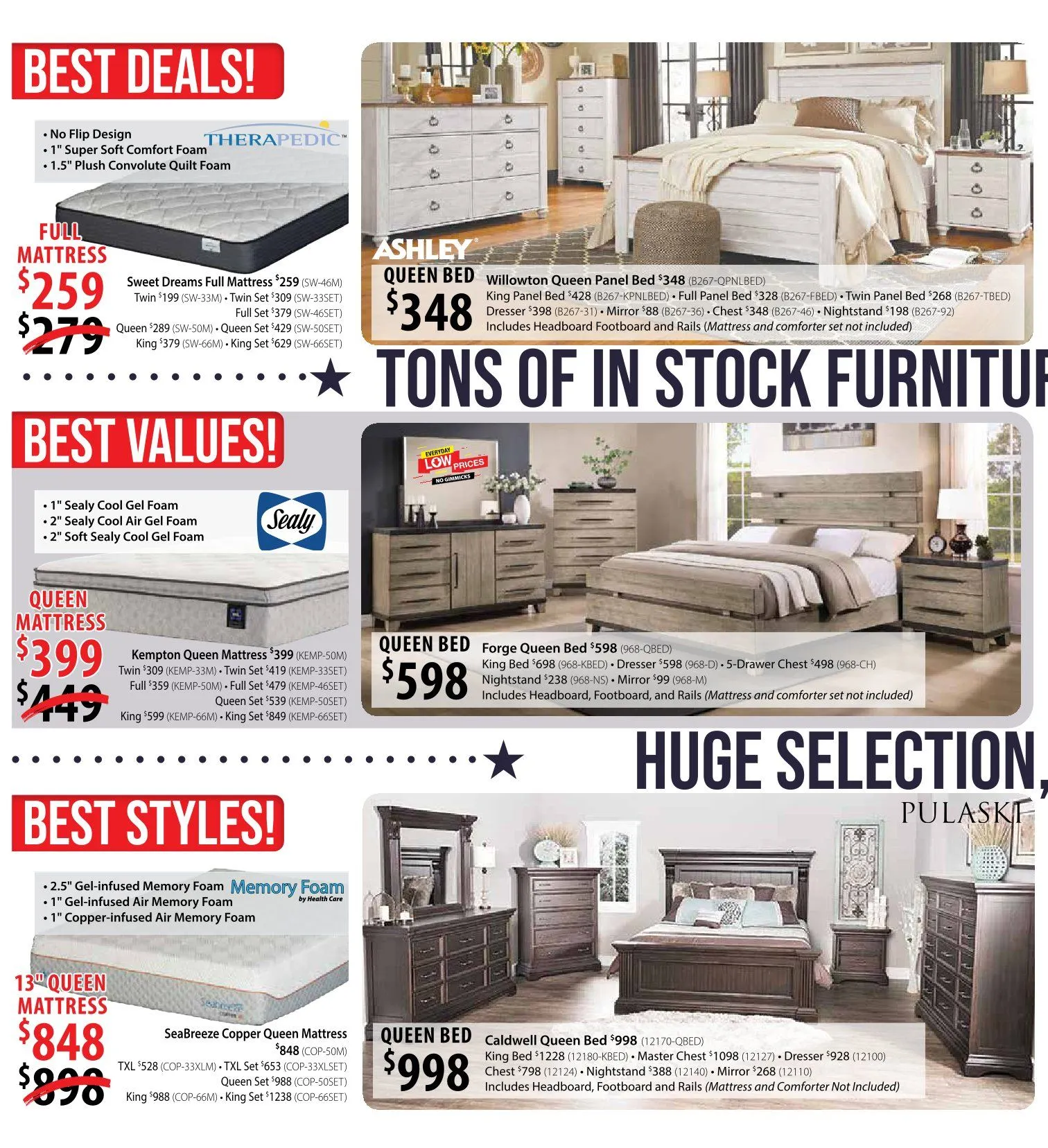 Weekly ad American Furniture Warehouse Sales from February 8 to February 22 2026 - Page 2