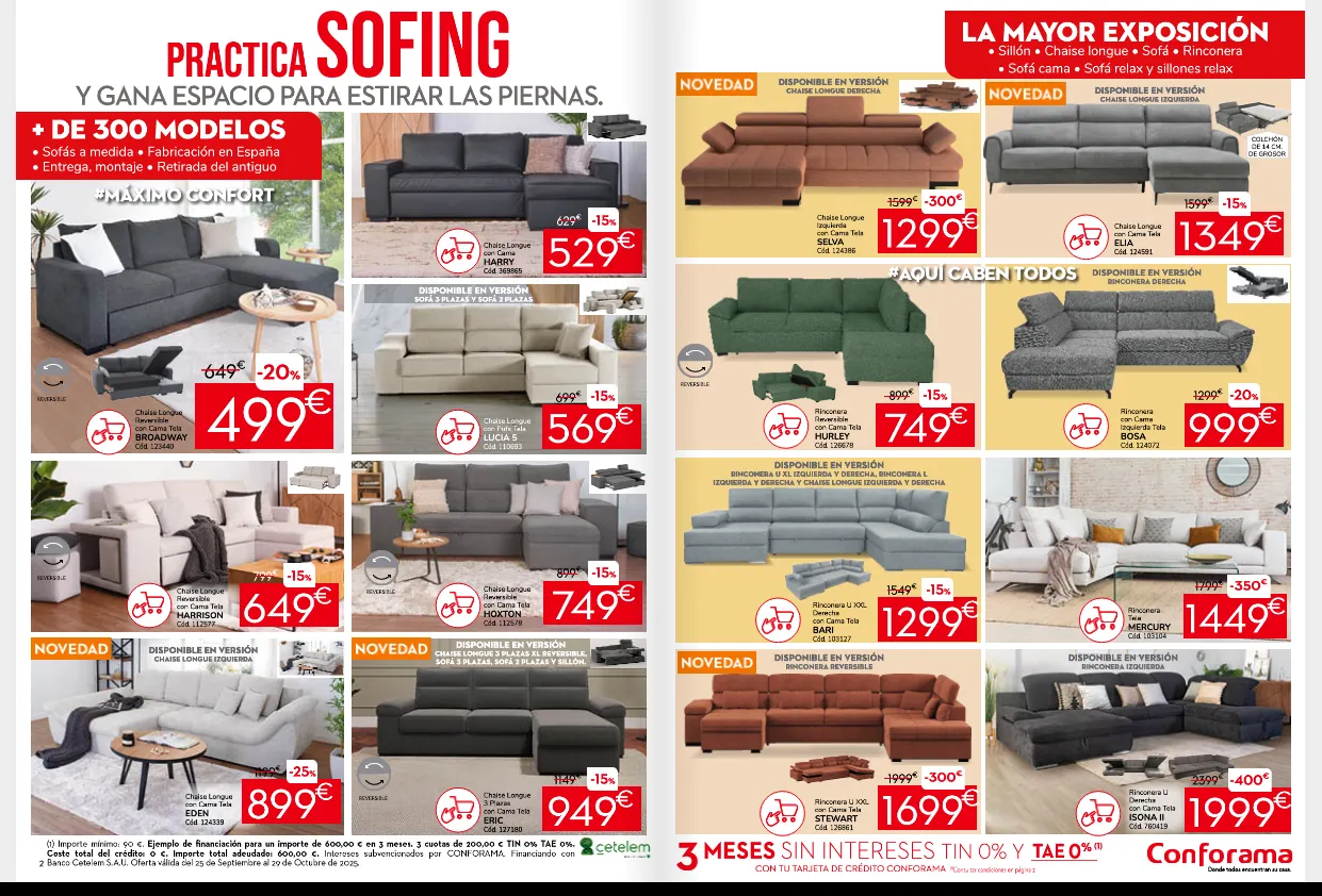 Conforama  da 25 settembre a 29 ottobre di 2025 - Pagina del volantino 2