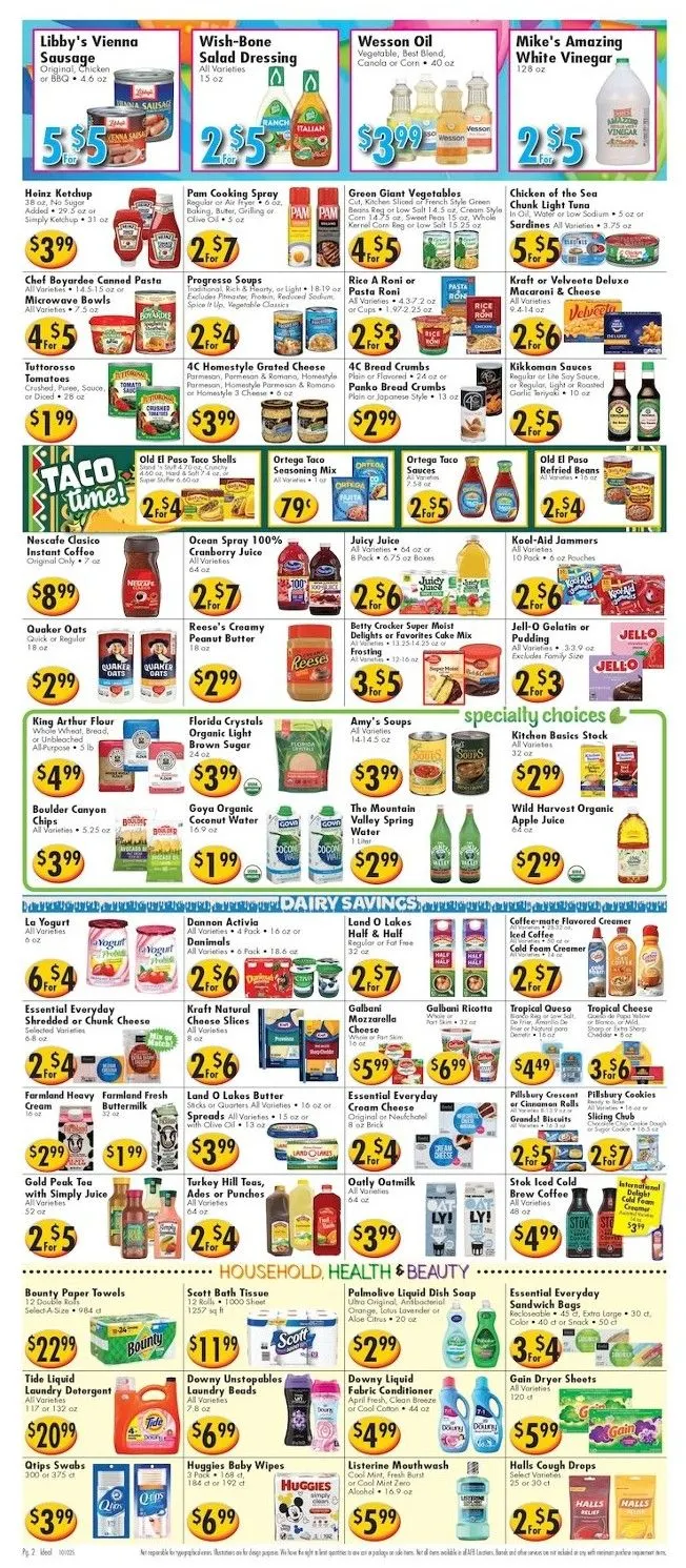 Weekly ad Ideal Food Basket Sales from October 10 to October 16 2025 - Page 2
