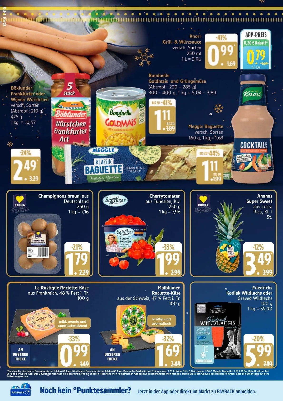 Edeka Angebote von 22. Dezember bis 27. Dezember 2025 - Prospekt seite 2