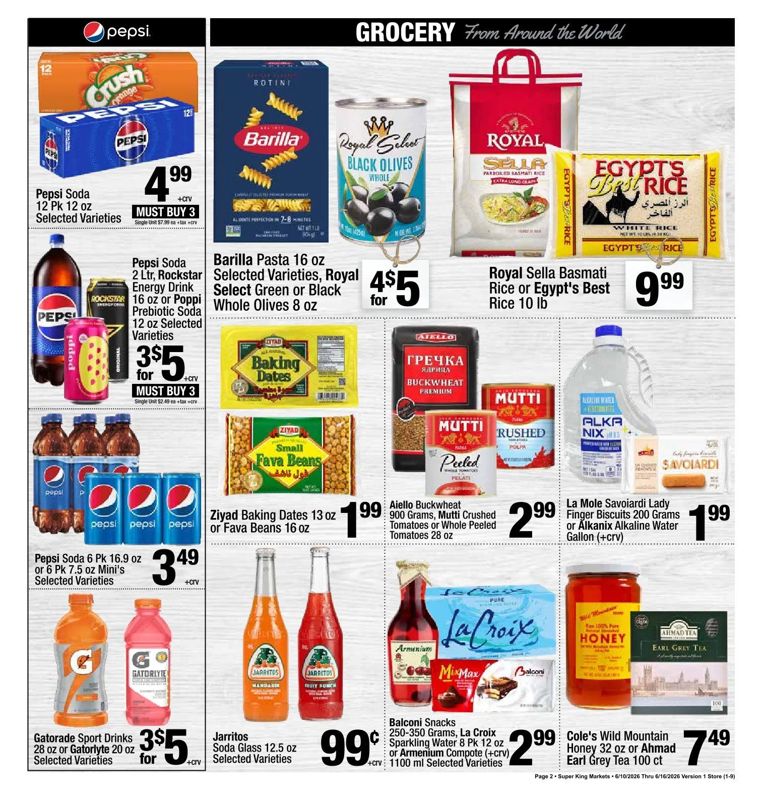 Weekly ad  Super King Markets Sales from June 10 to June 16 2026 - Page 2