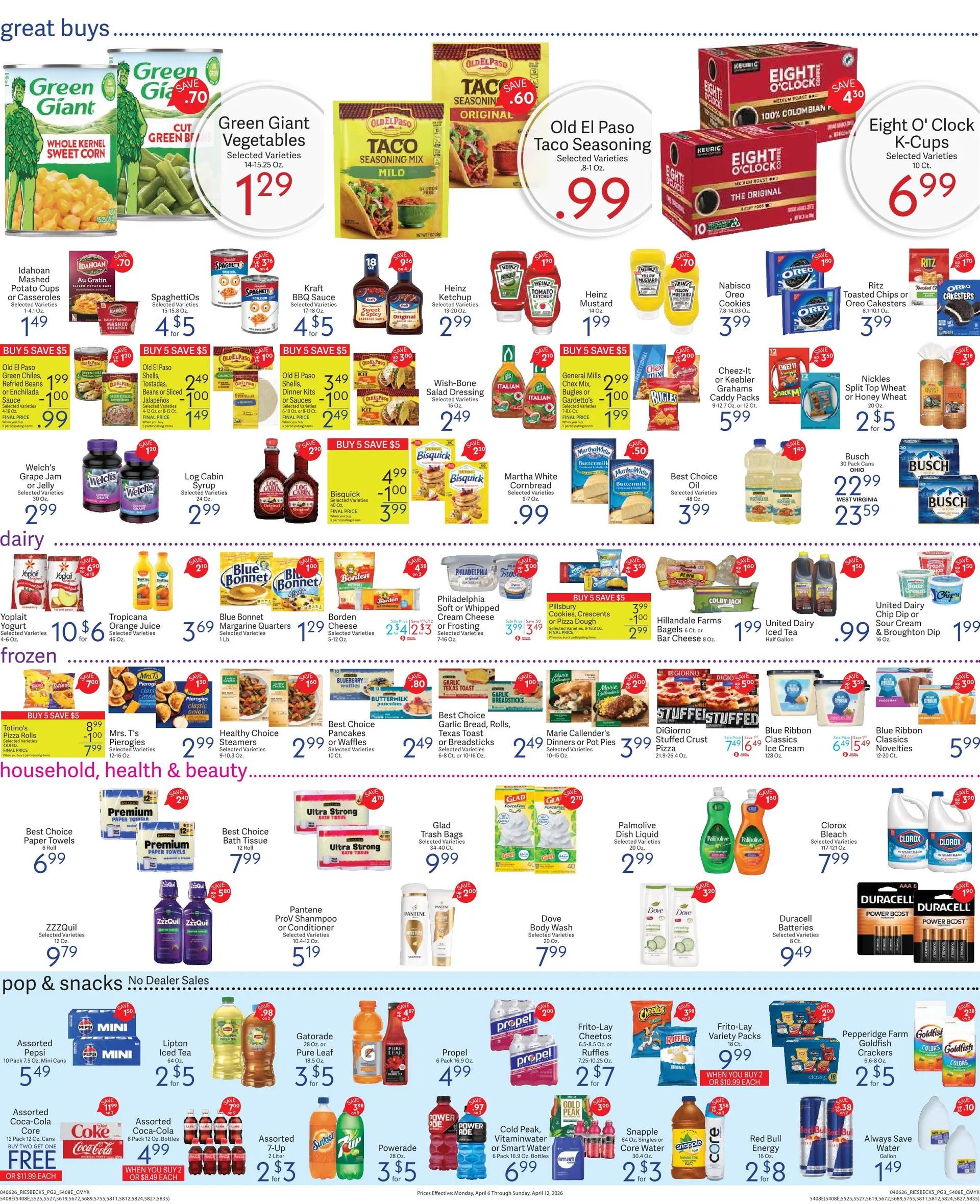 Weekly ad Riesbeck Sales from April 6 to April 12 2026 - Page 2