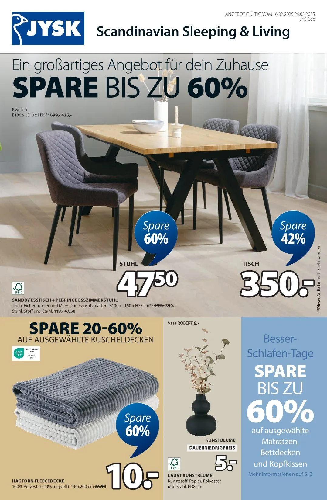 Dänisches Bettenlager Angebote von 19. Februar bis 28. Februar 2025 - Prospekt seite 2