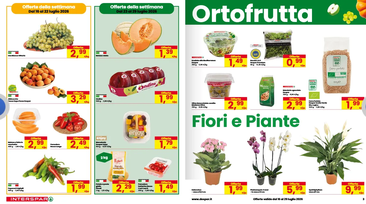 Volantini Interspar da 20 luglio a 26 luglio di 2026 - Pagina del volantino 2