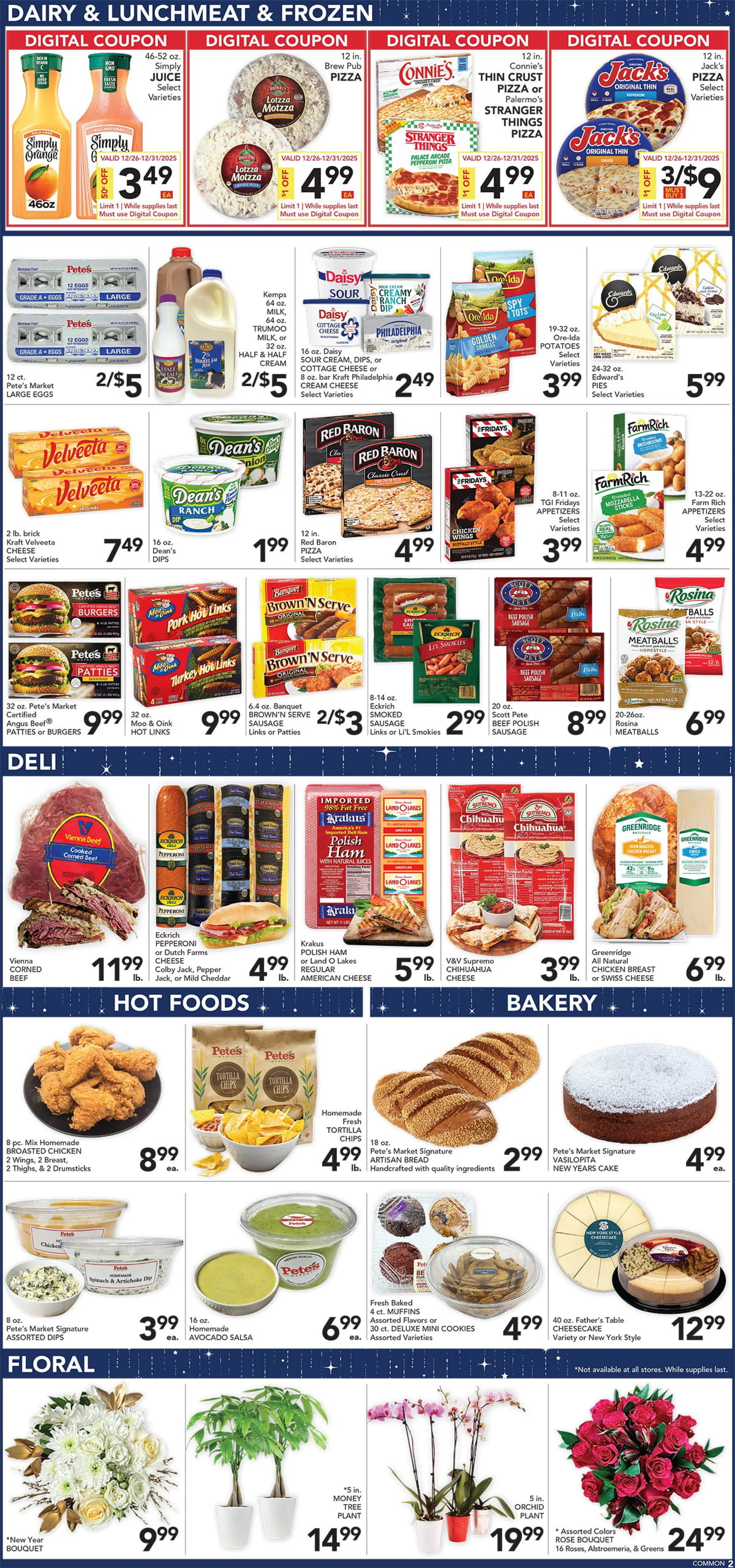 Weekly ad Pete's Fresh Market Sales from December 26 to December 31 2025 - Page 2