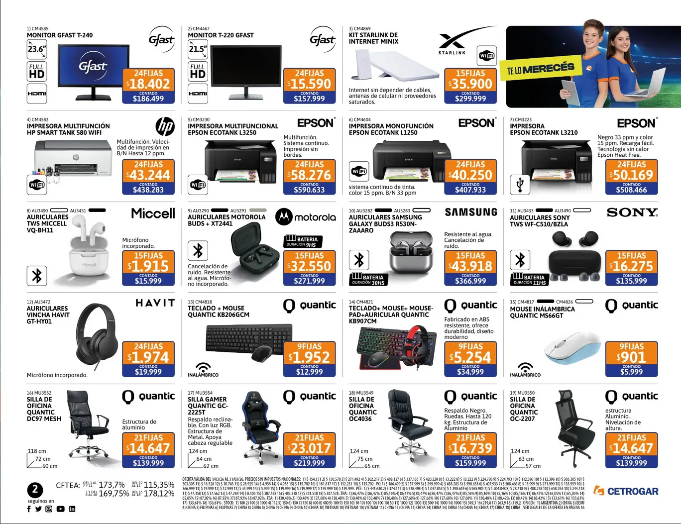 Ofertas de  Cetrogar Ofertas 1 de marzo al 31 de marzo 2026 - Página 2 del catálogo
