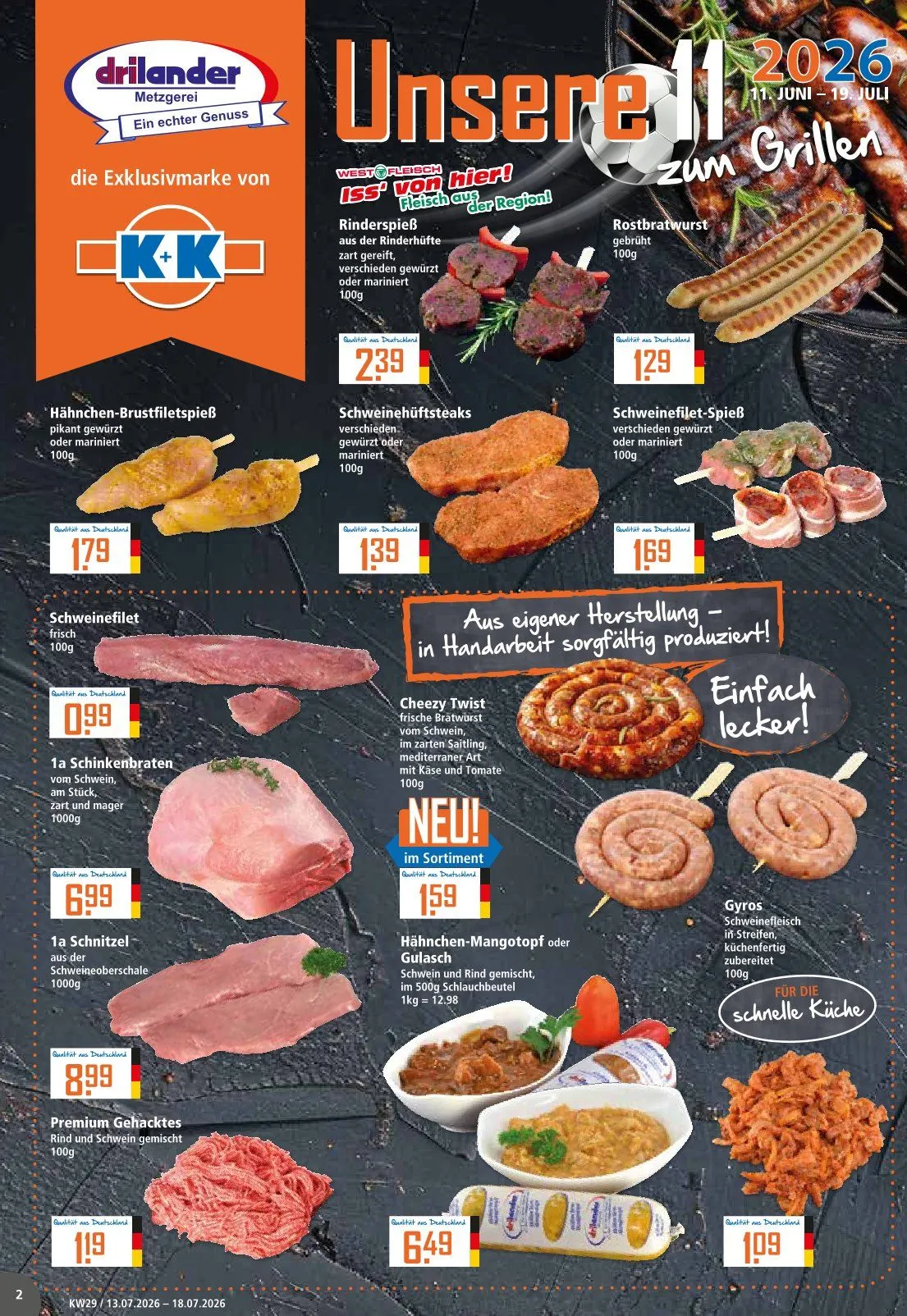  Klaas und Kock Prospekte von 13. Juli bis 18. Juli 2026 - Prospekt seite 2
