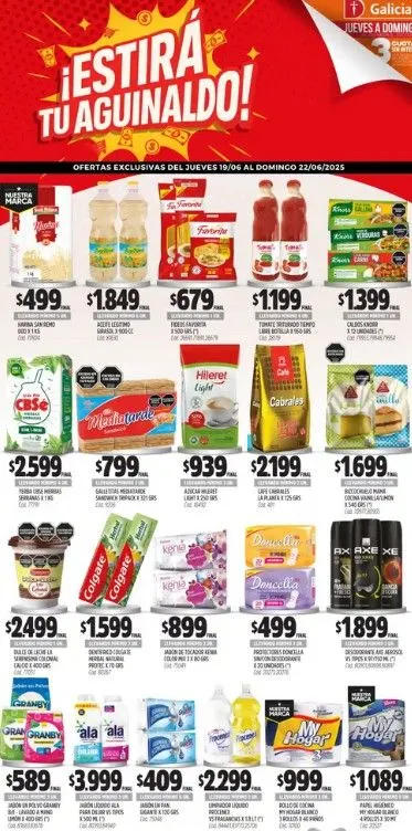 Ofertas de Ofertas Yaguar 19 de junio al 22 de junio 2025 - Página 1 del catálogo