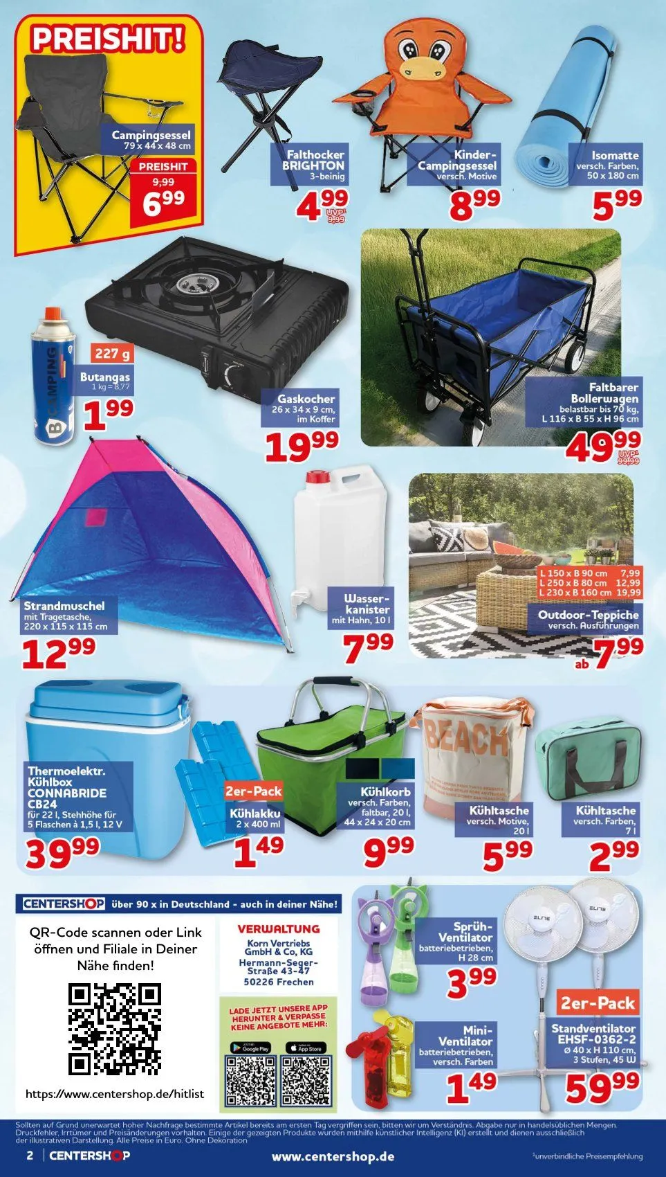 CENTERSHOP Angebote von 27. Juli bis 2. August 2026 - Prospekt seite 2
