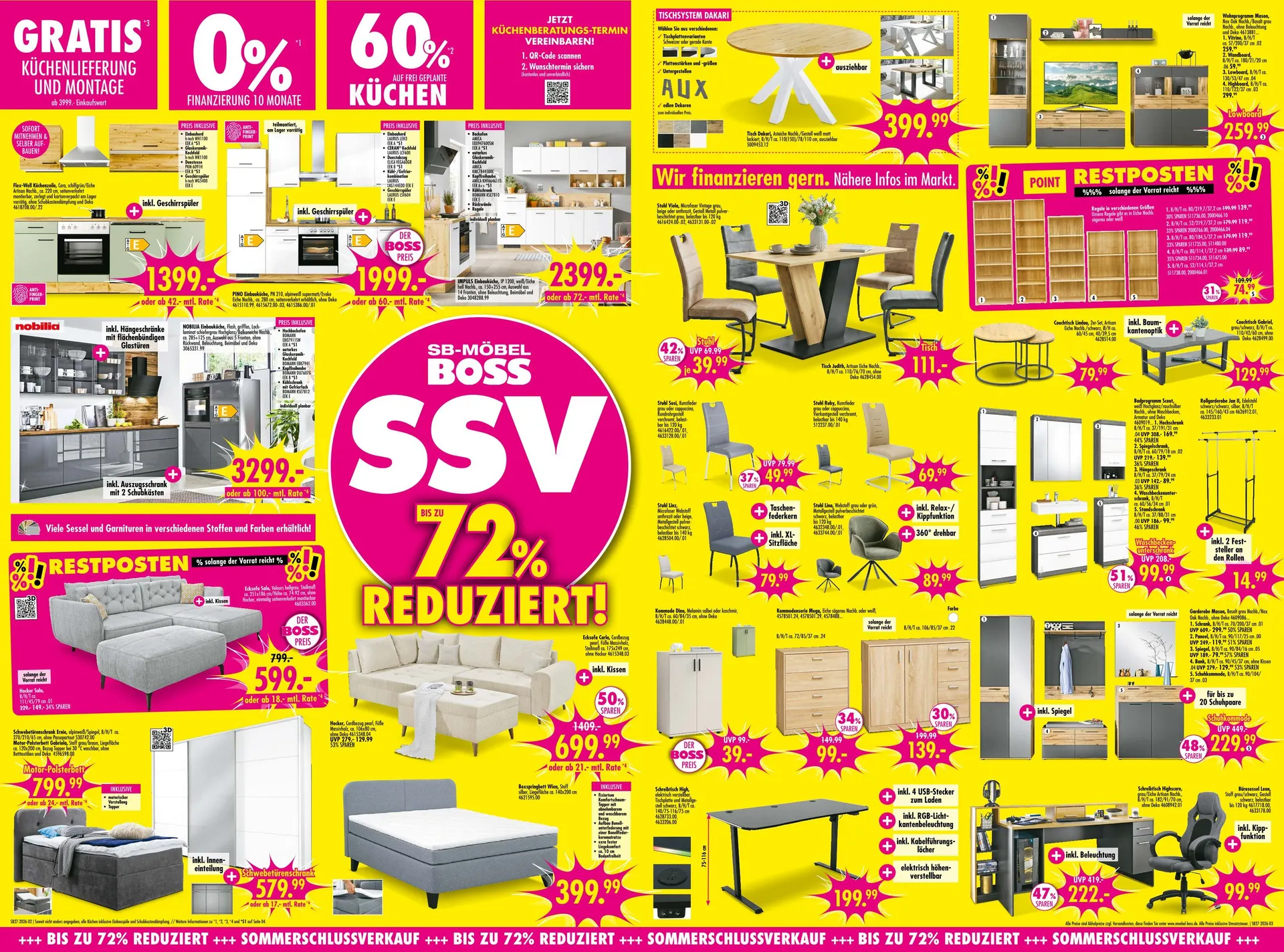  SB Möbel Boss Prospekte  von 27. Juni bis 10. Juli 2026 - Prospekt seite 2
